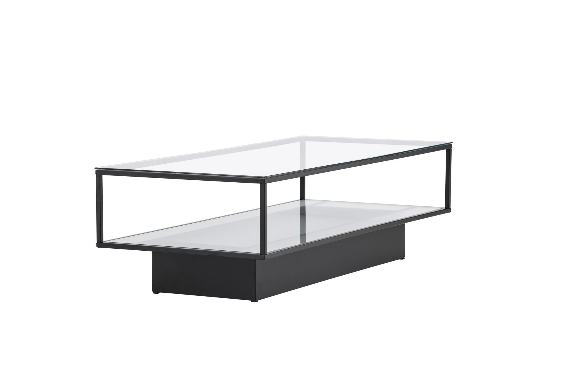 Furniture Fashion Maglehem - Sofa bord - Glass / Black