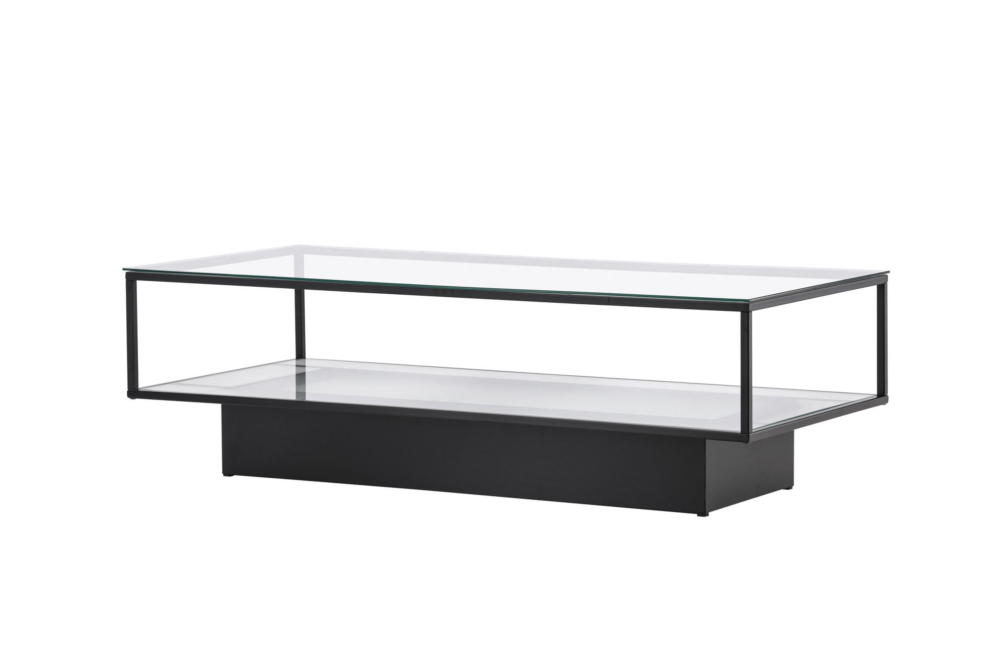 Furniture Fashion Maglehem - Sofa bord - Glass / Black