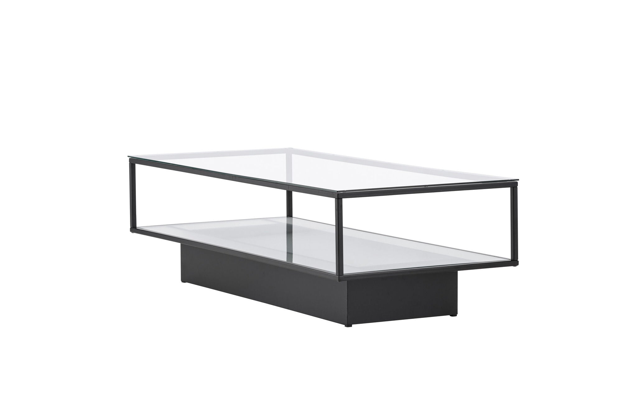 Furniture Fashion Maglehem - Sofa bord - Glass / Black