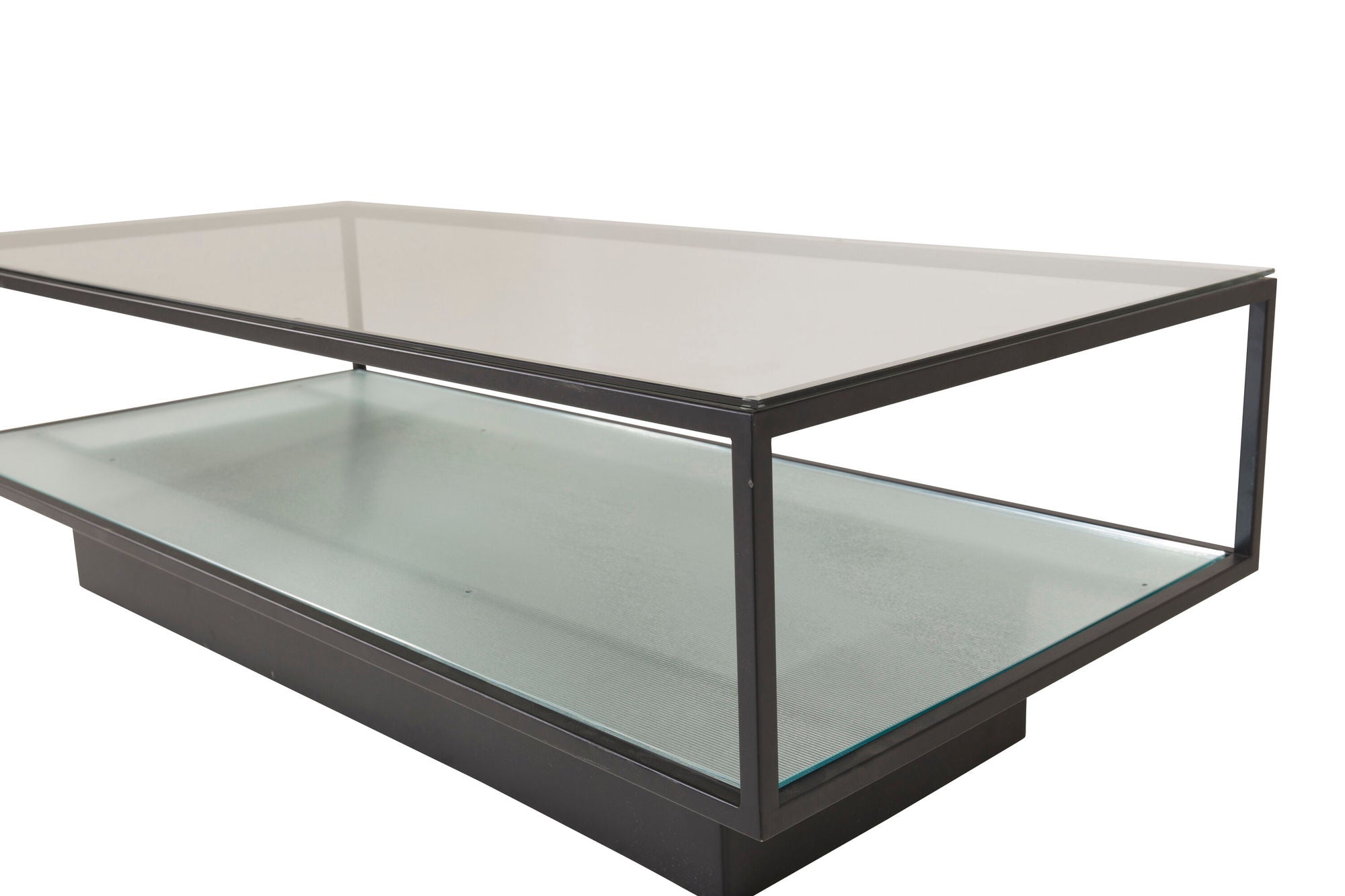 Furniture Fashion Maglehem - Sofa bord - Glass / Black