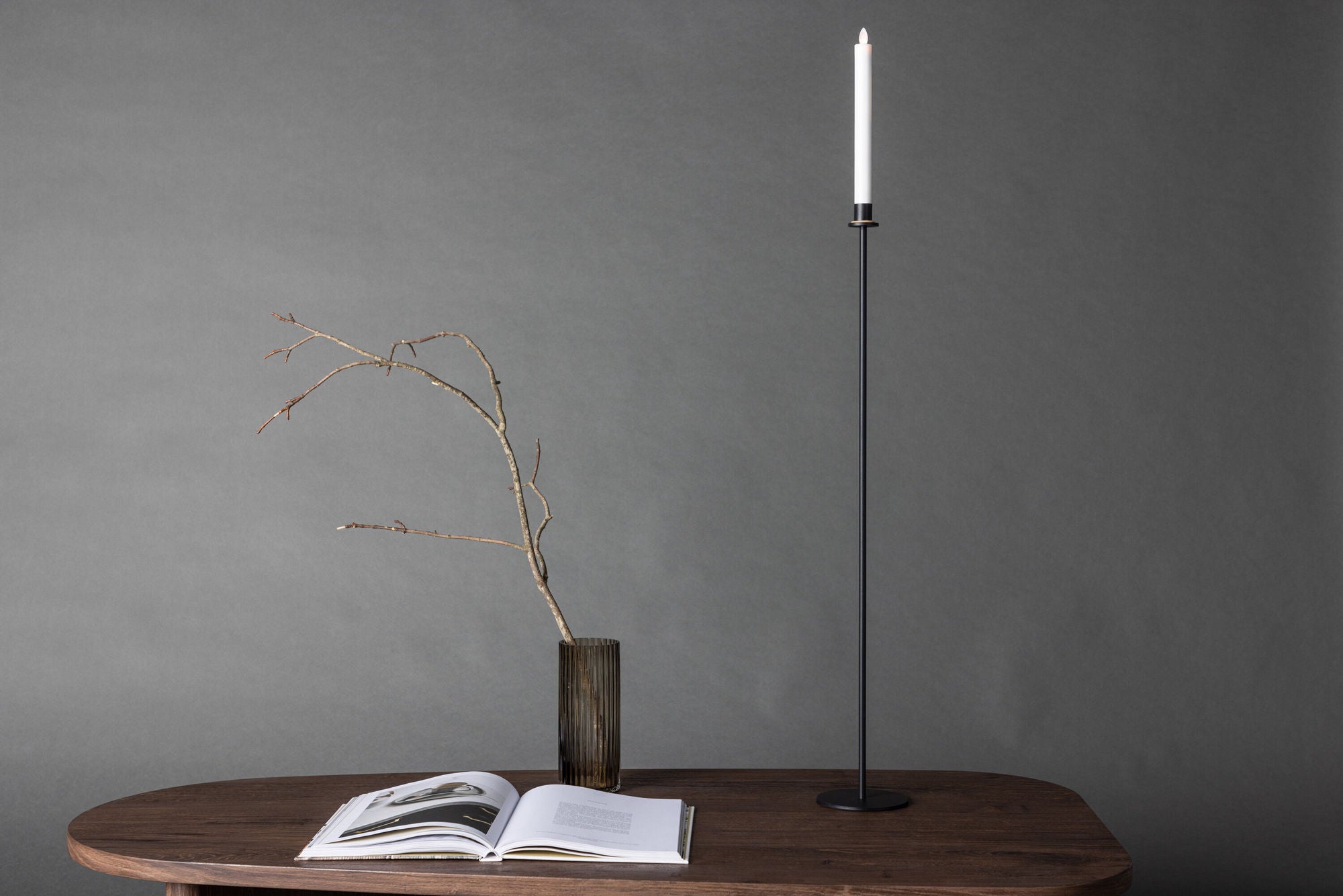 Venture Home Högehall H102cm Candlestick  - Black  /