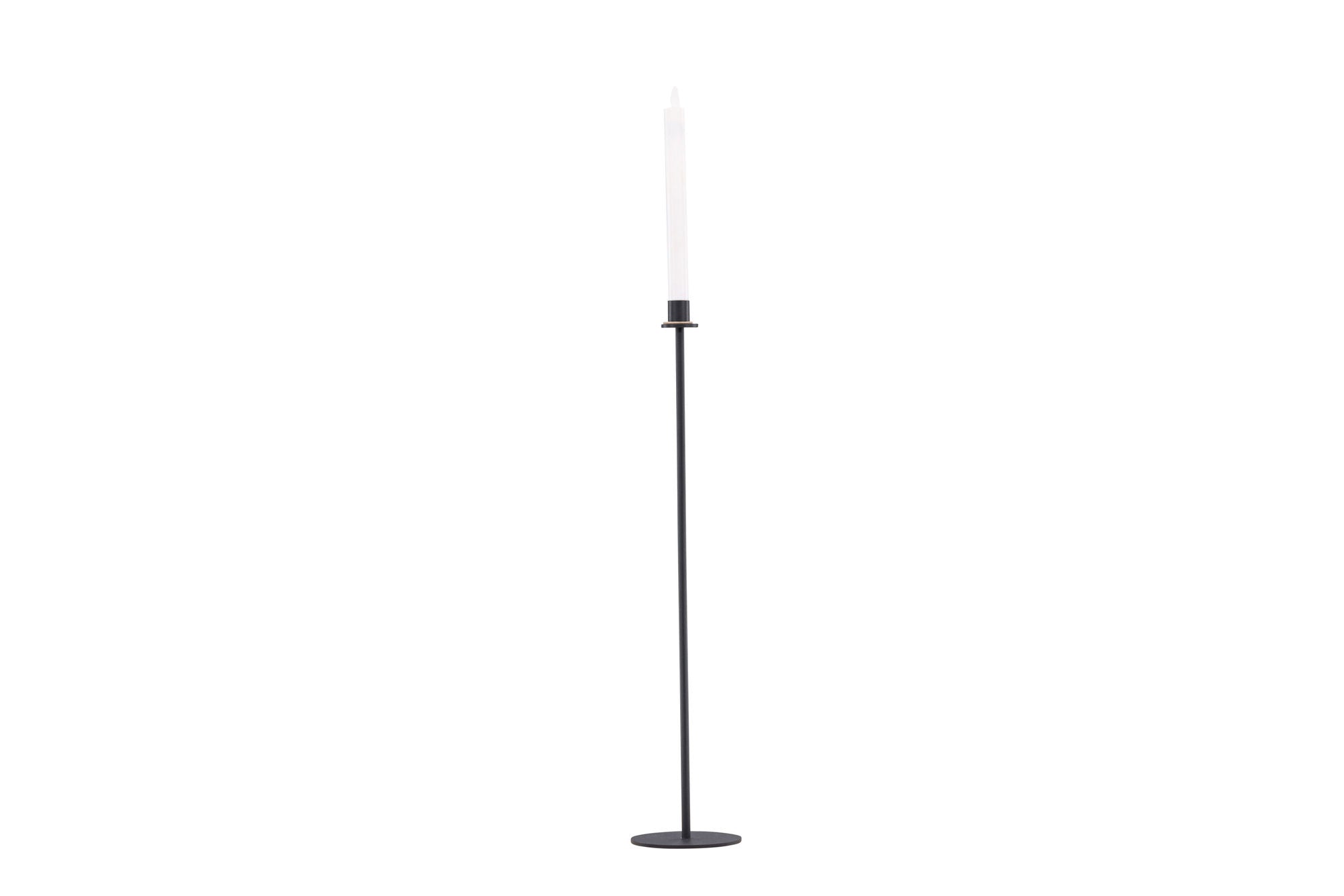 Venture Home Högehall H79cm Candlestick  - Black  /