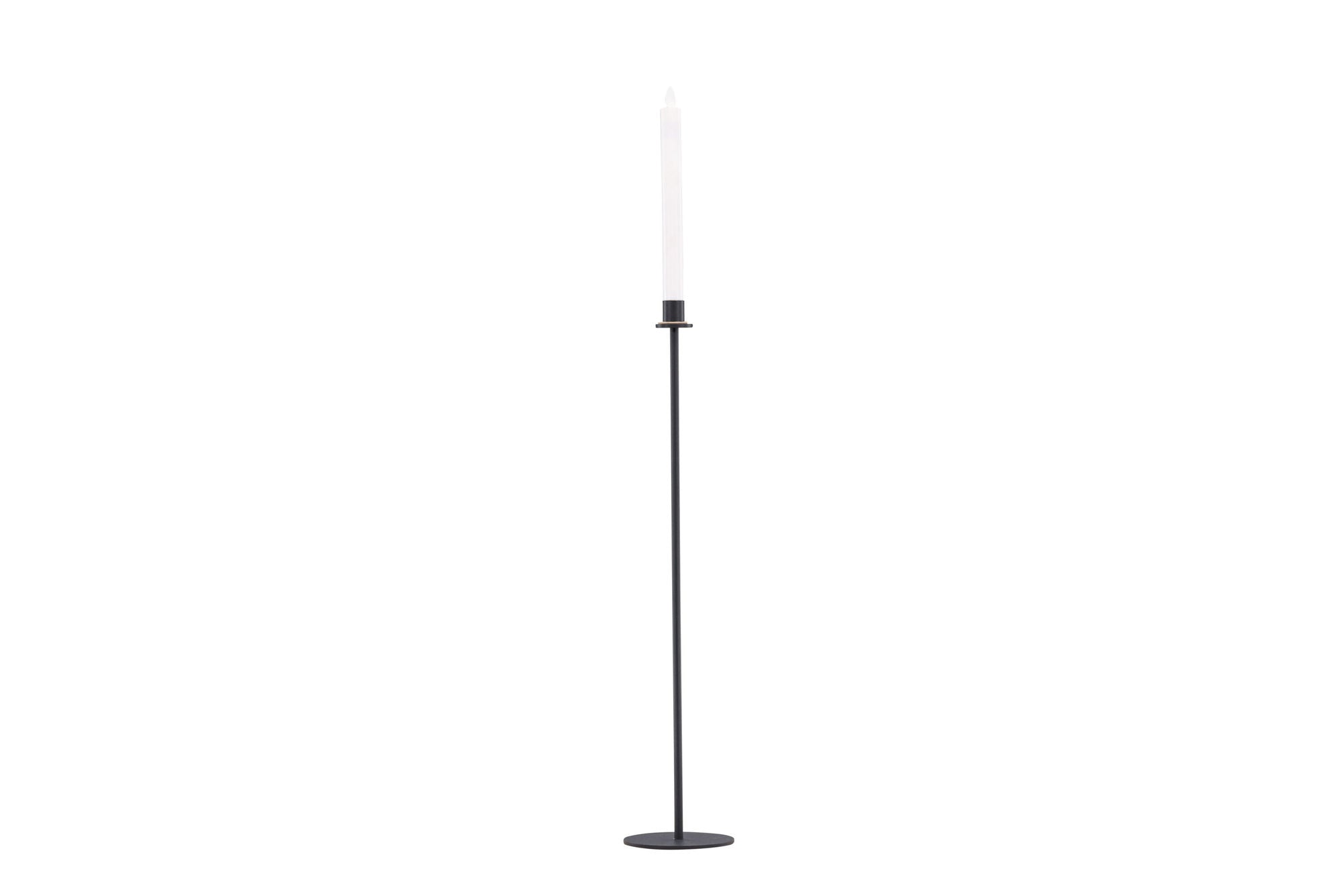 Venture Home Högehall H79cm Candlestick  - Black  /