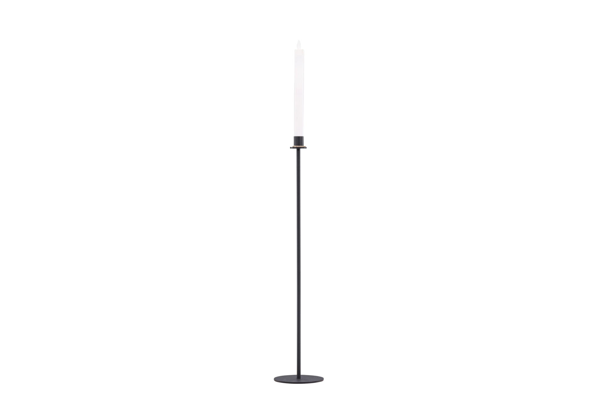 Venture Home Högehall H79cm Candlestick  - Black  /