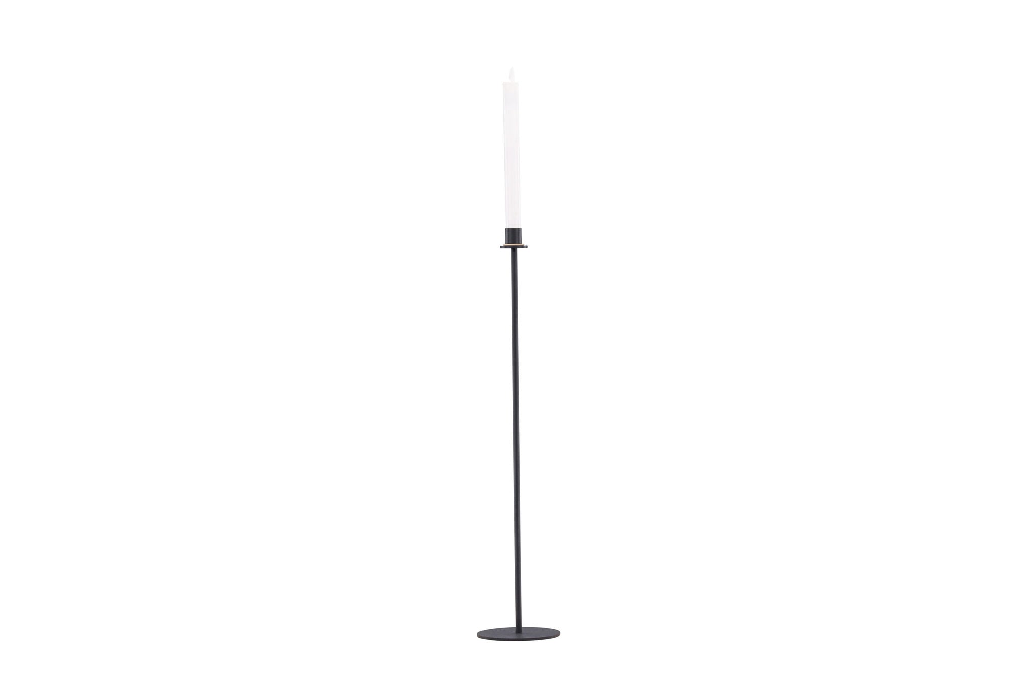 Venture Home Högehall H79cm Candlestick  - Black  /