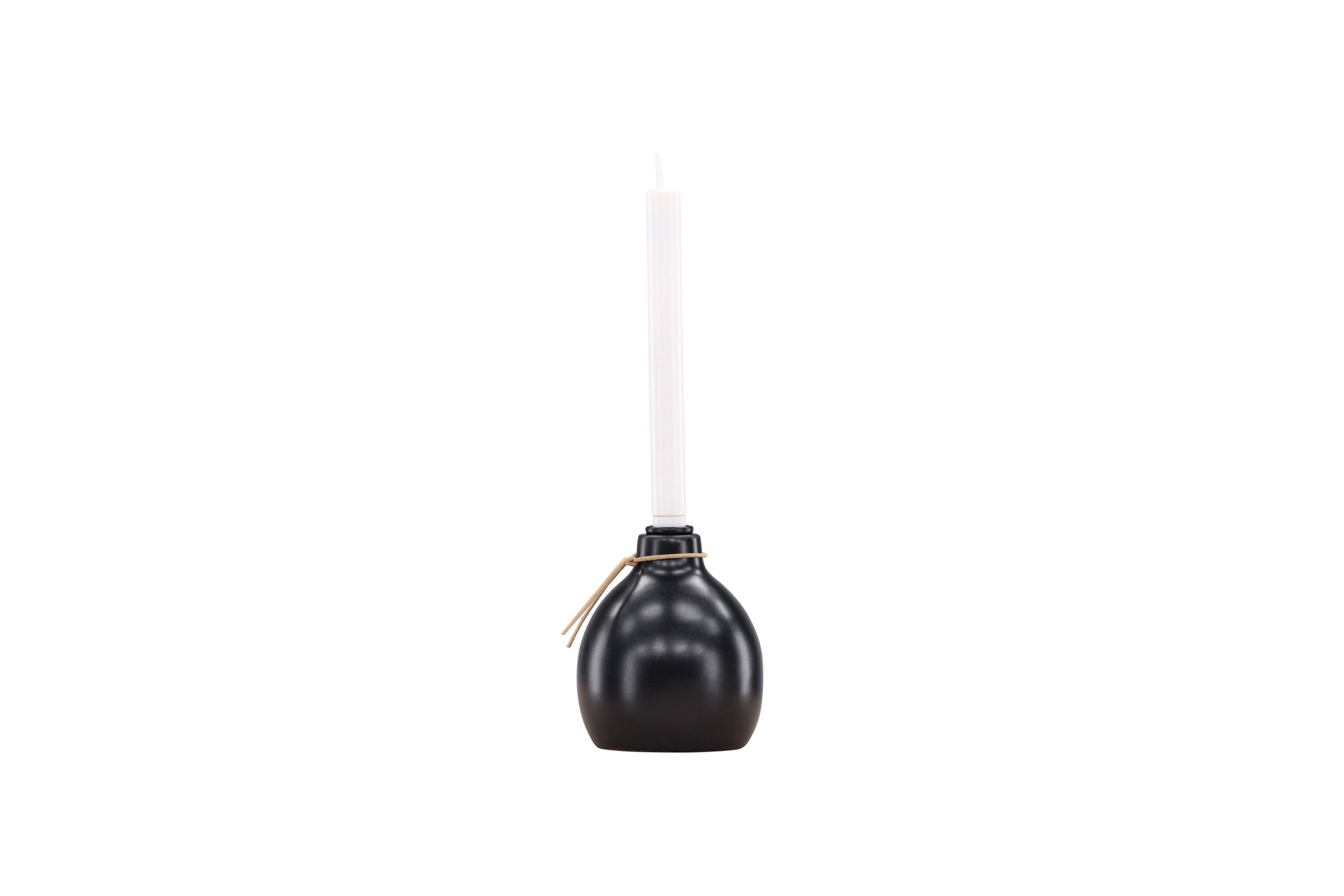 Venture Home Ulricehamn Candlestick 12cm - Black  /