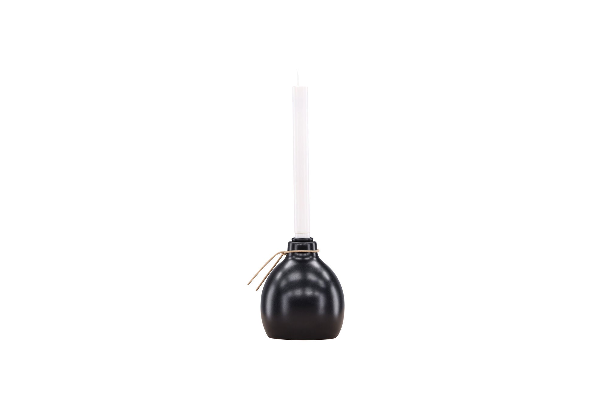 Venture Home Ulricehamn Candlestick 12cm - Black  /