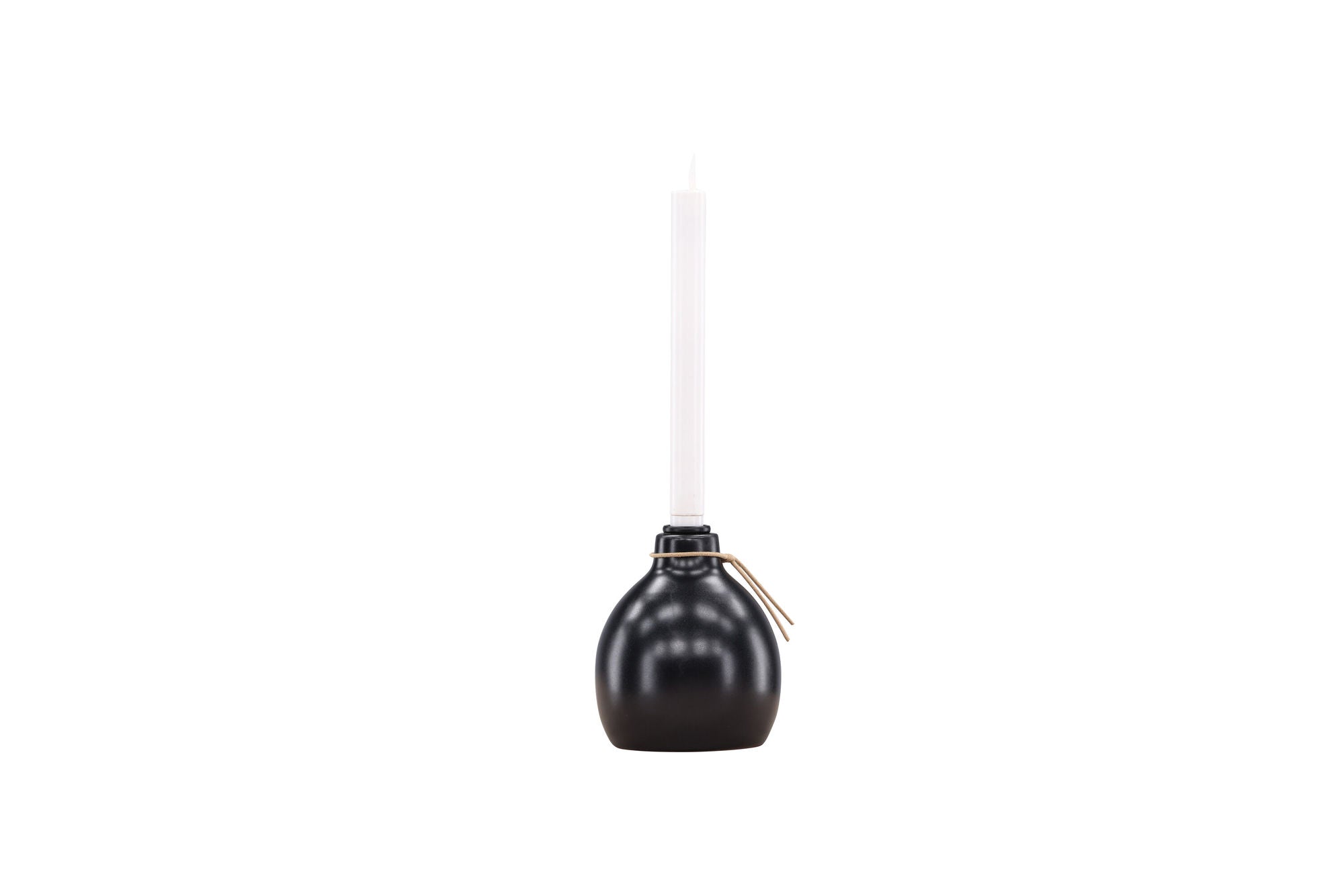 Venture Home Ulricehamn Candlestick 12cm - Black  /