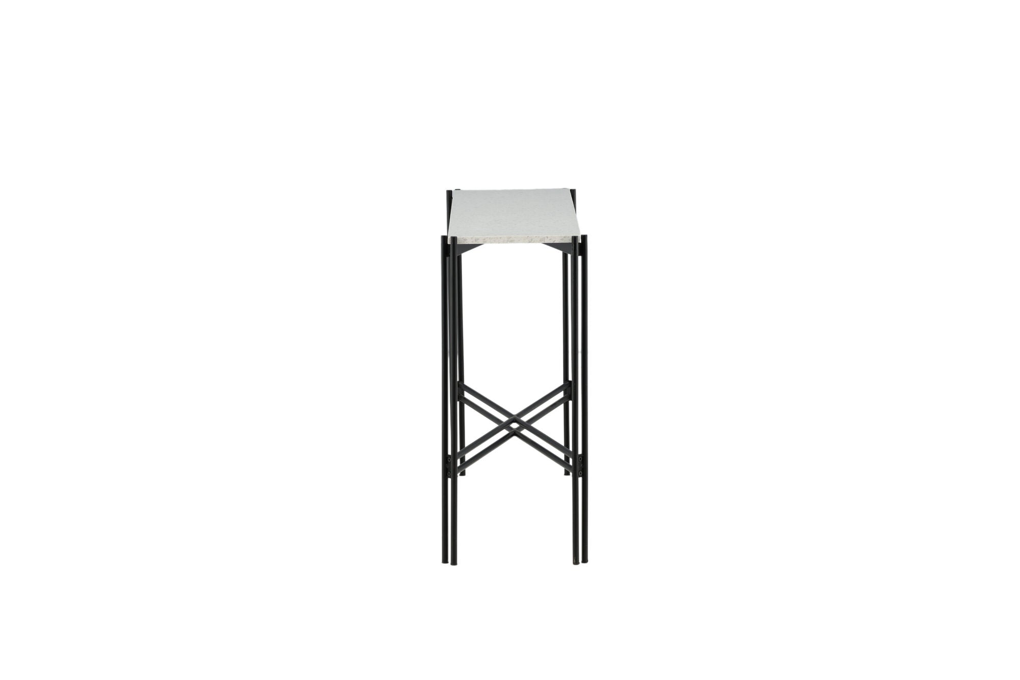 Venture Home Razzia Side bord 110*30*75 White Terazzo / Black