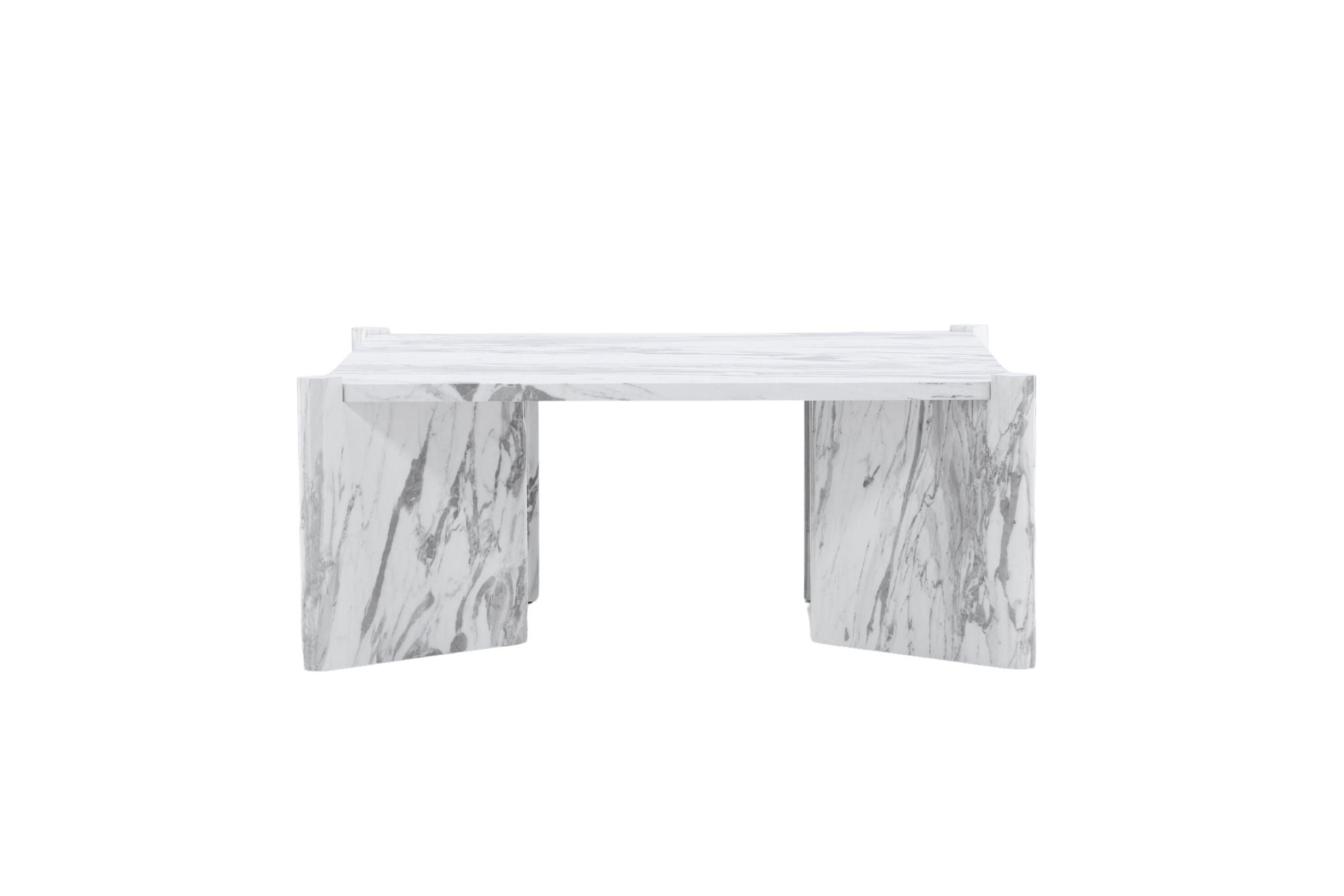 Venture Home Rogaland Sofa bord - White Marblelook / MDF