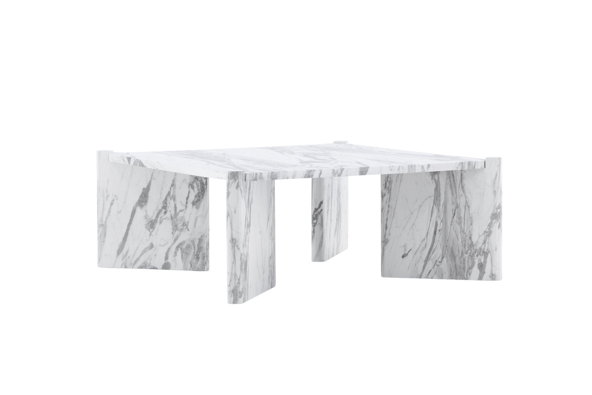 Venture Home Rogaland Sofa bord - White Marblelook / MDF