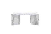Venture Home Rogaland Sofa bord - White Marblelook / MDF