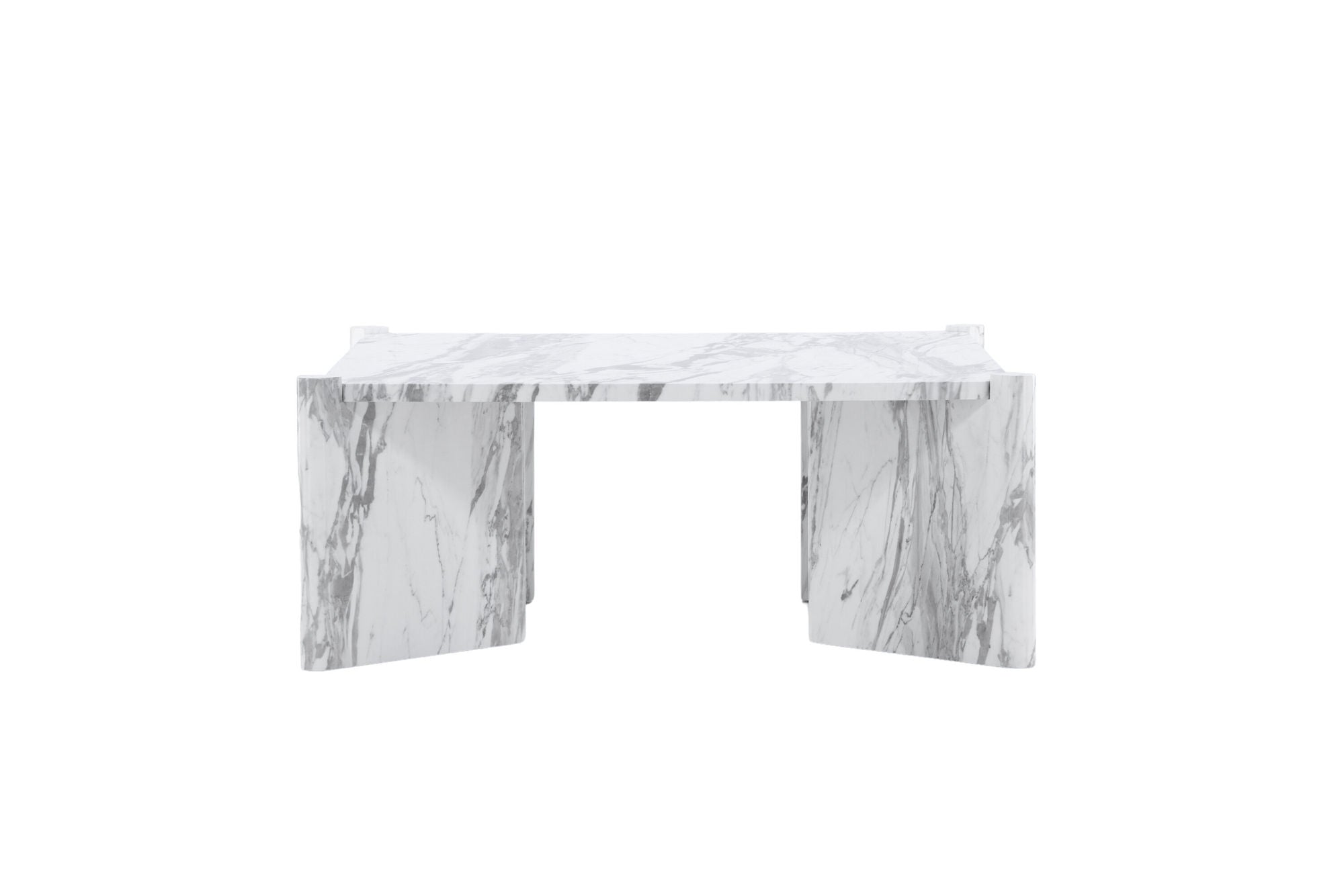 Venture Home Rogaland Sofa bord - White Marblelook / MDF
