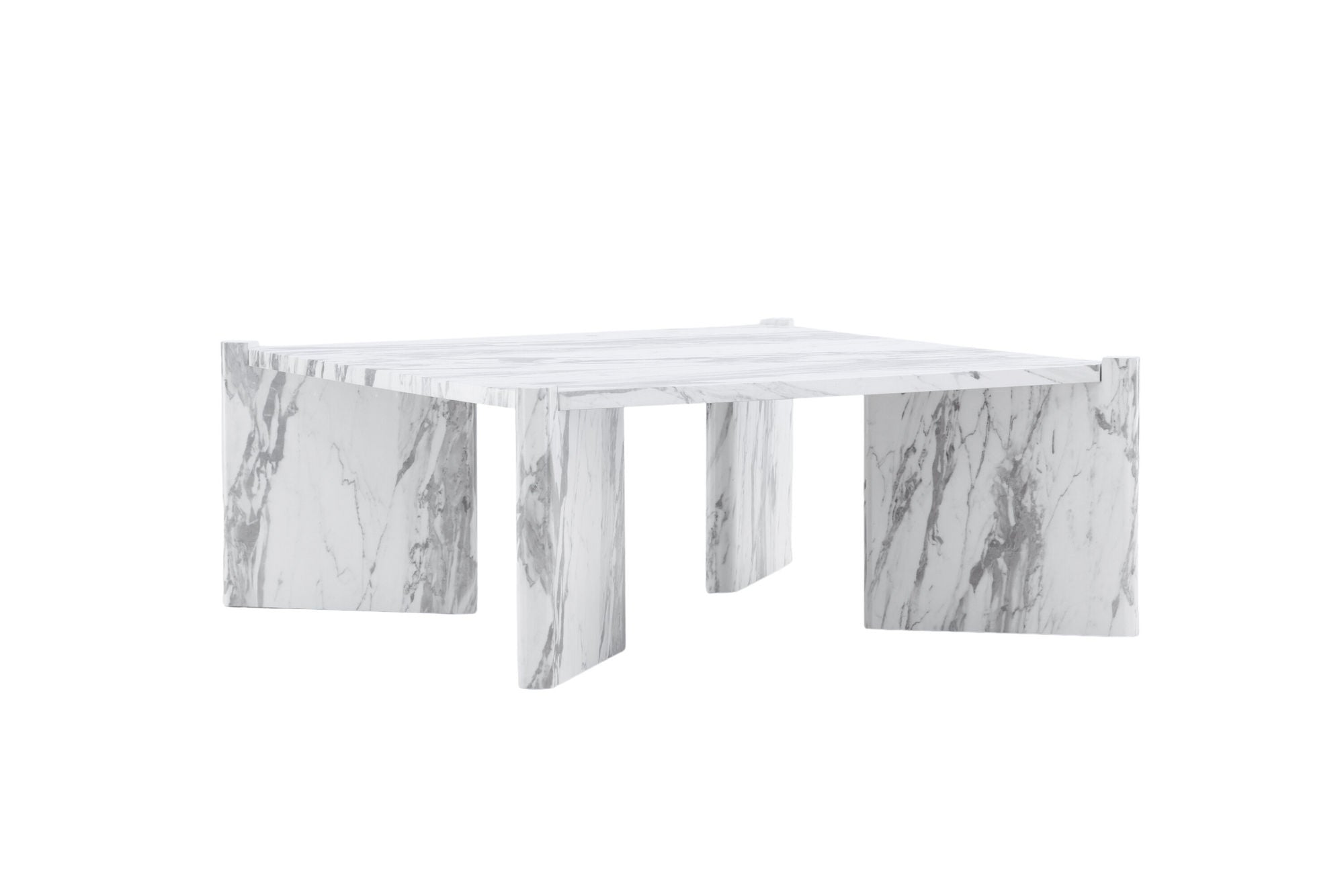 Venture Home Rogaland Sofa bord - White Marblelook / MDF