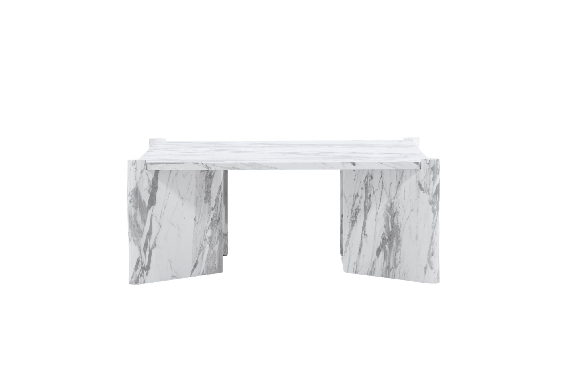 Venture Home Rogaland Sofa bord - White Marblelook / MDF