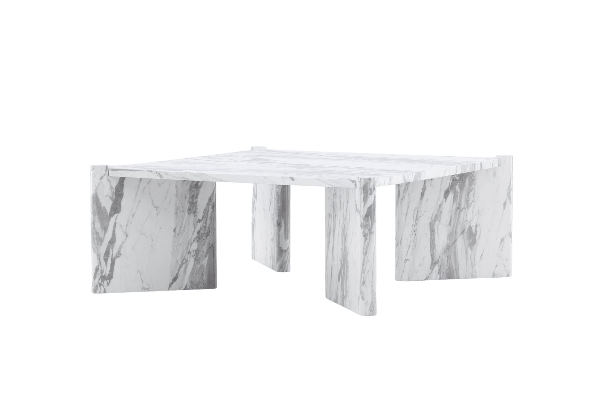 Venture Home Rogaland Sofa bord - White Marblelook / MDF