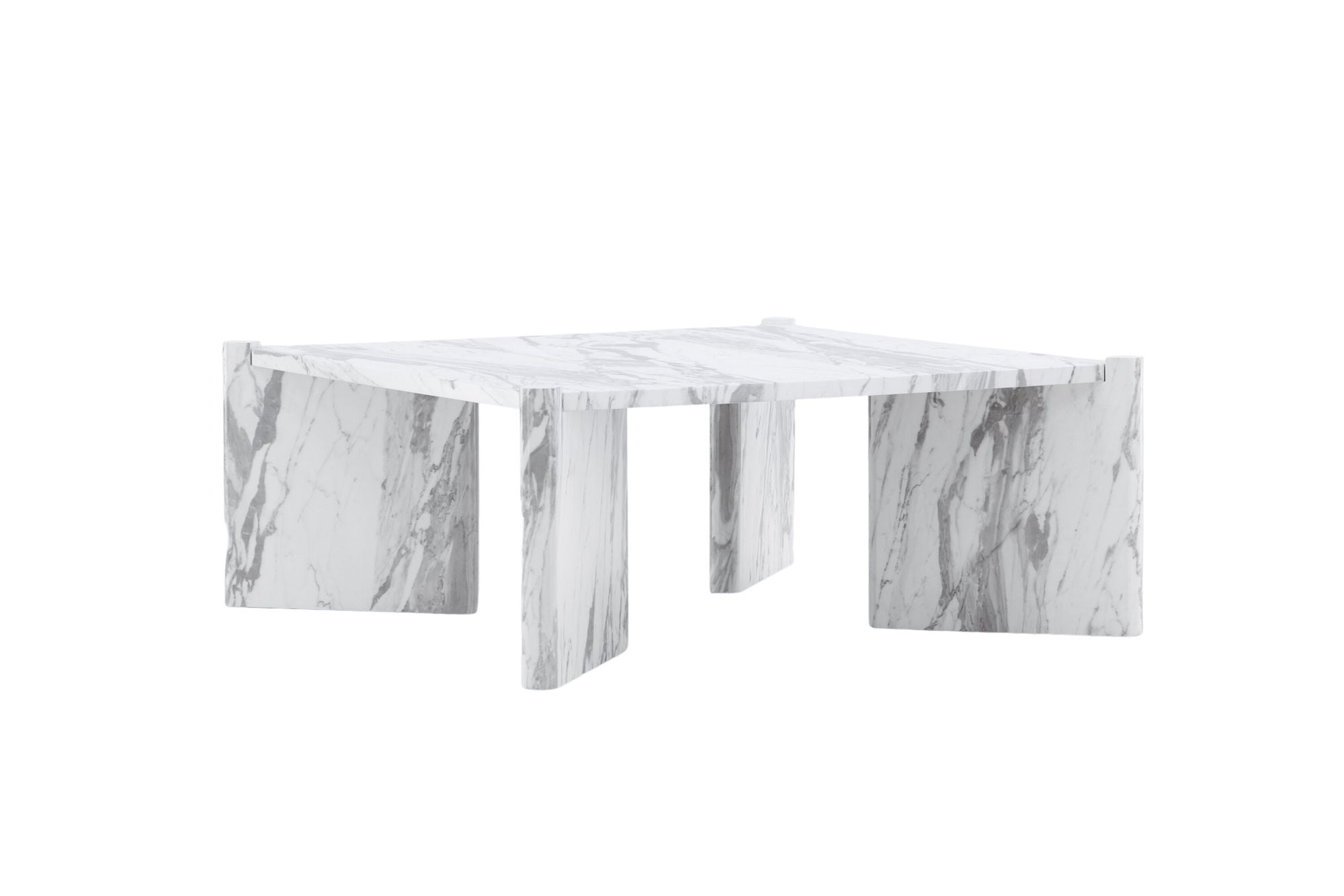 Venture Home Rogaland Sofa bord - White Marblelook / MDF