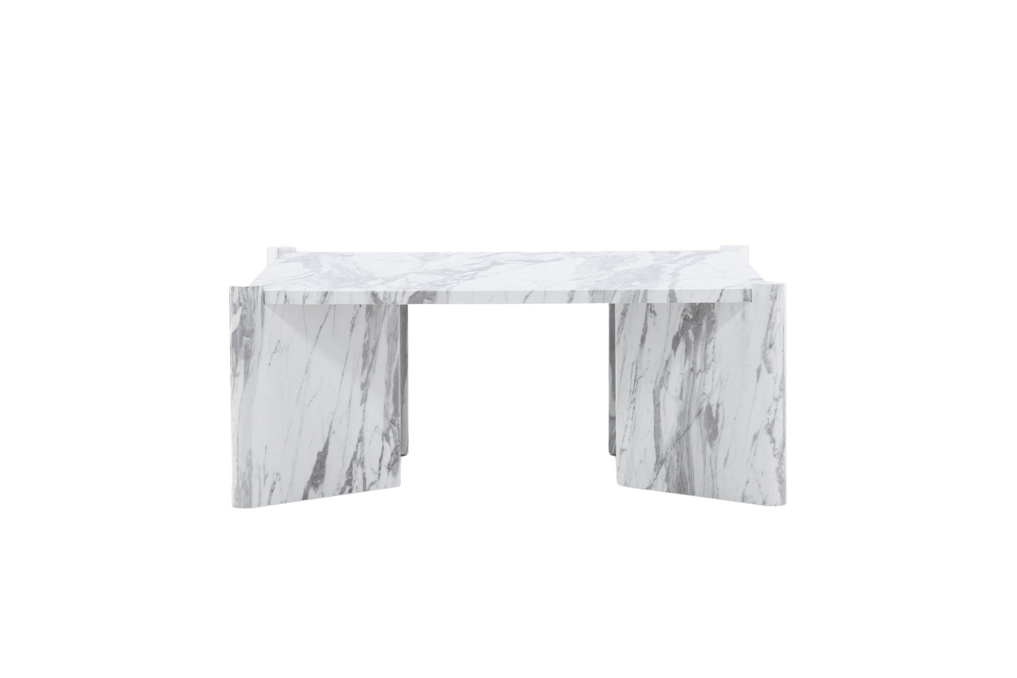 Venture Home Rogaland Sofa bord - White Marblelook / MDF