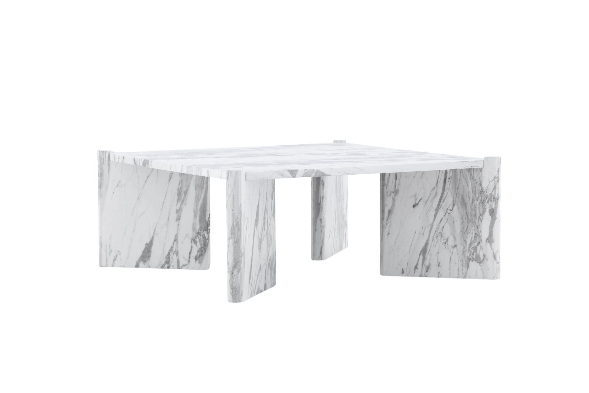 Venture Home Rogaland Sofa bord - White Marblelook / MDF