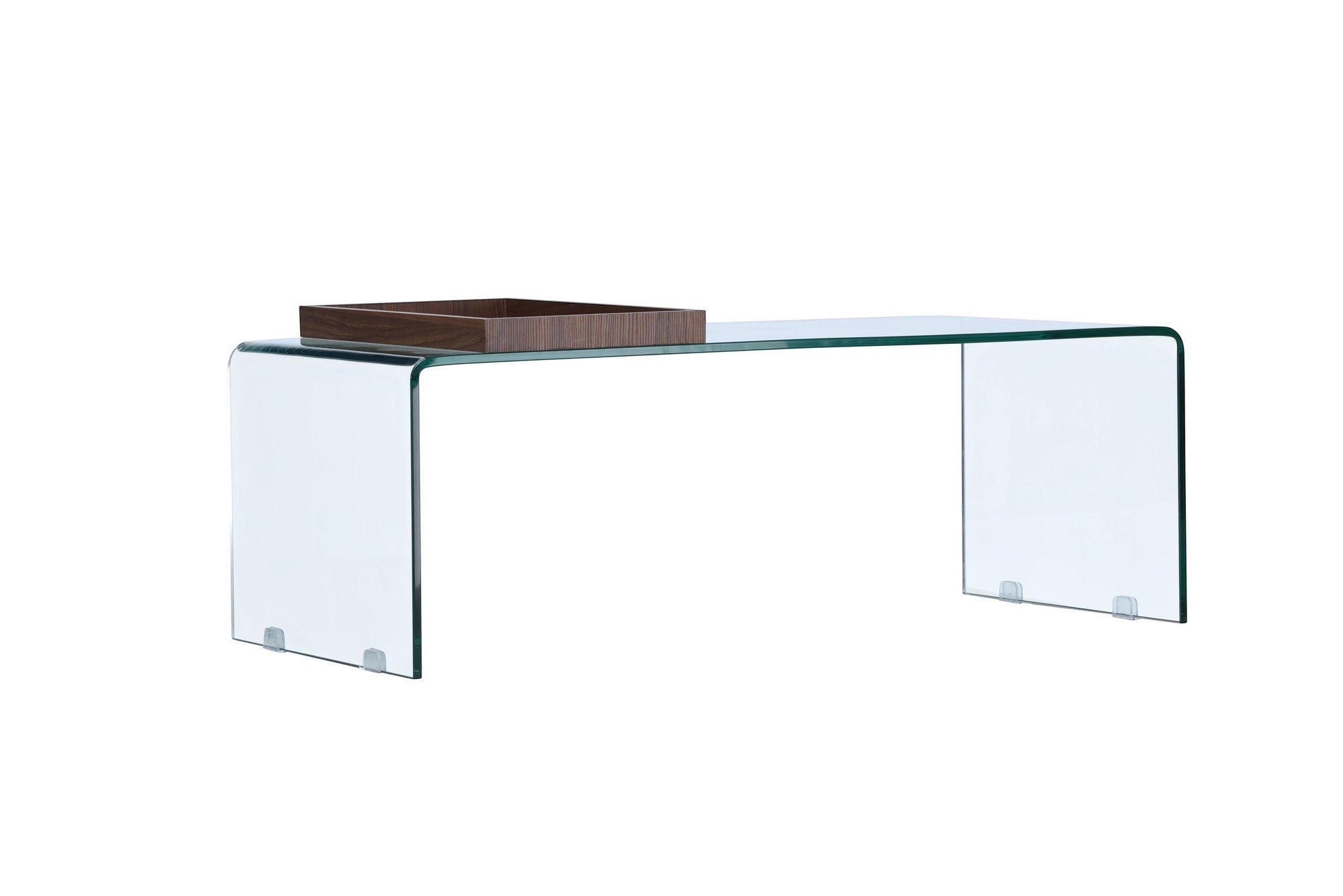 Venture Home Telemark Sofa bord - Clear glass / Clear glass