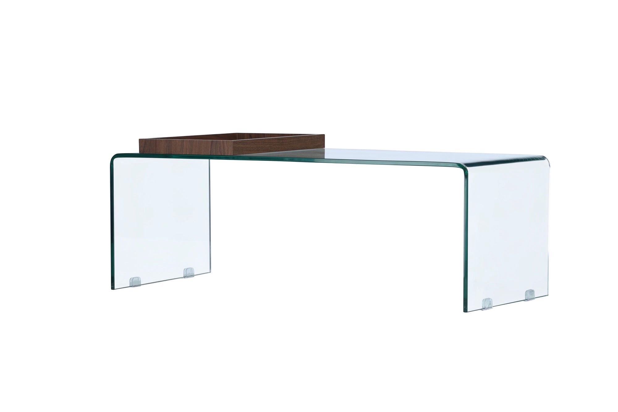 Venture Home Telemark Sofa bord - Clear glass / Clear glass