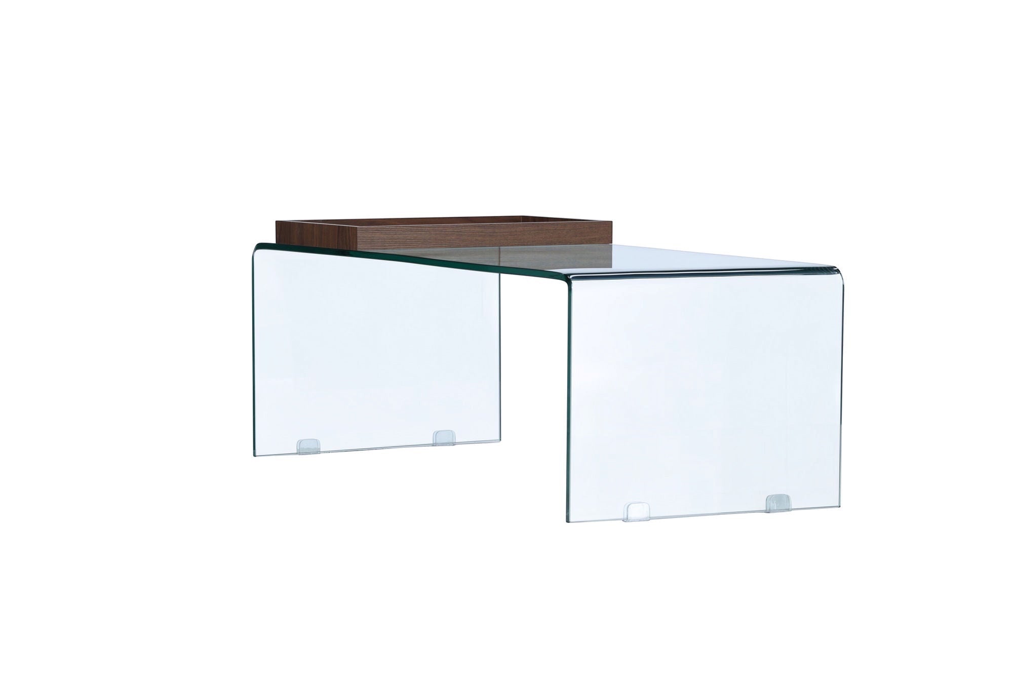 Venture Home Telemark Sofa bord - Clear glass / Clear glass