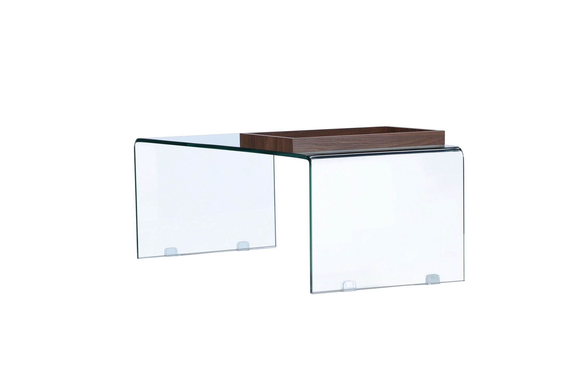 Venture Home Telemark Sofa bord - Clear glass / Clear glass