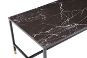 Venture Home Dipp Sofa bord 130*60 - Black / Brass