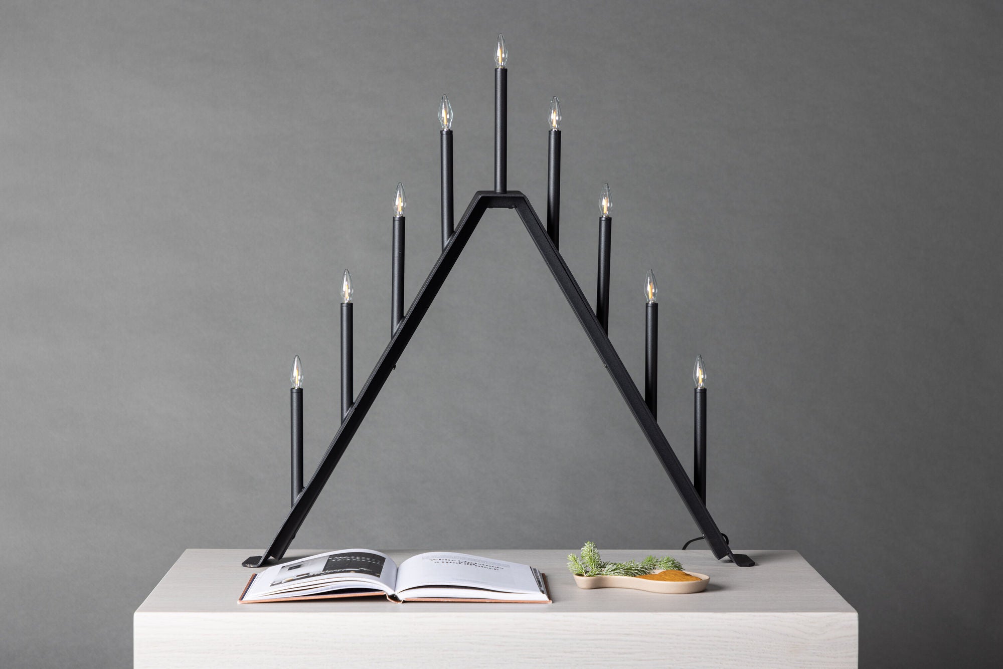 Venture Home Åre 64cm bord lampe - Black / Black