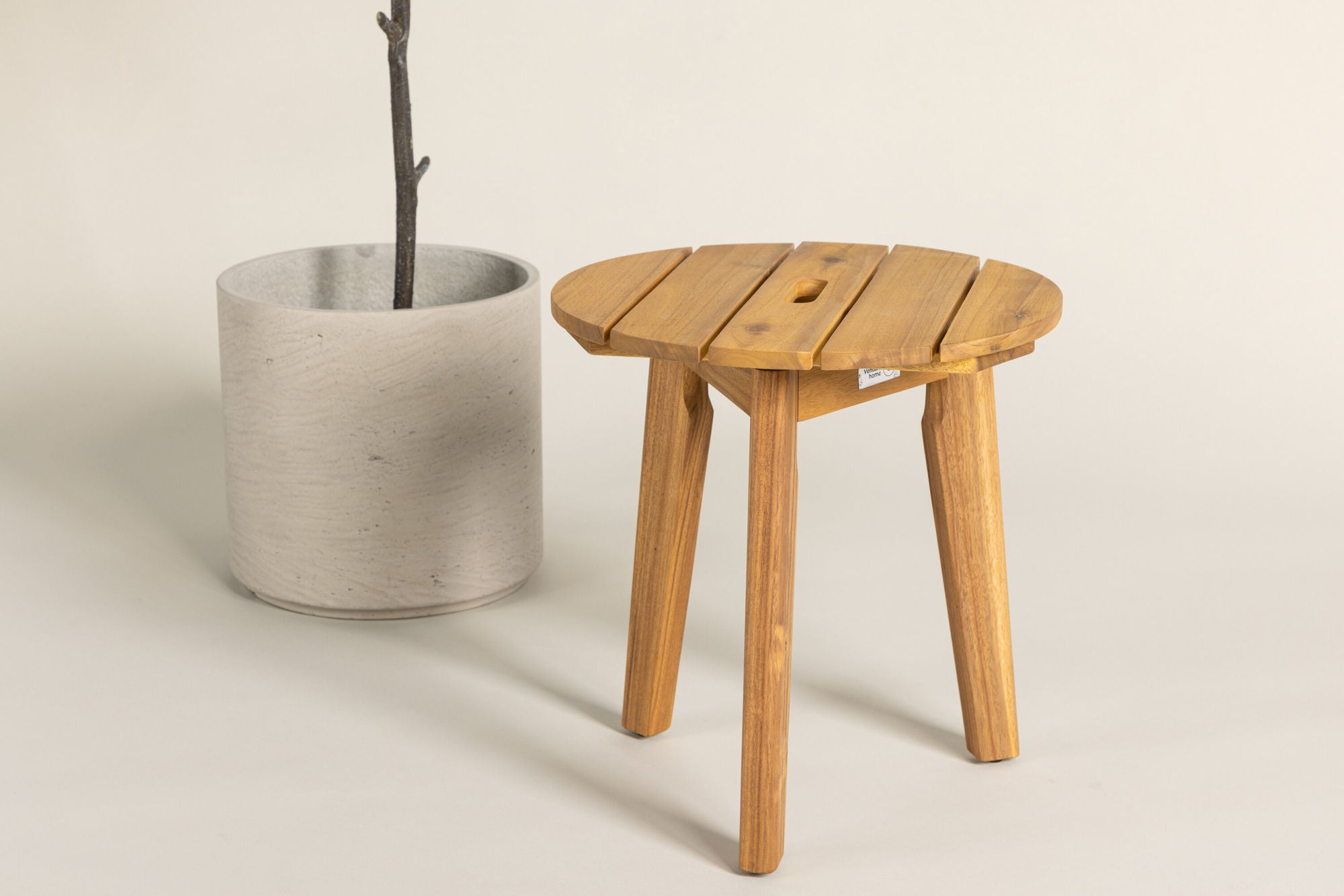 Venture Home Chania Side bord ø 40 - Acacia