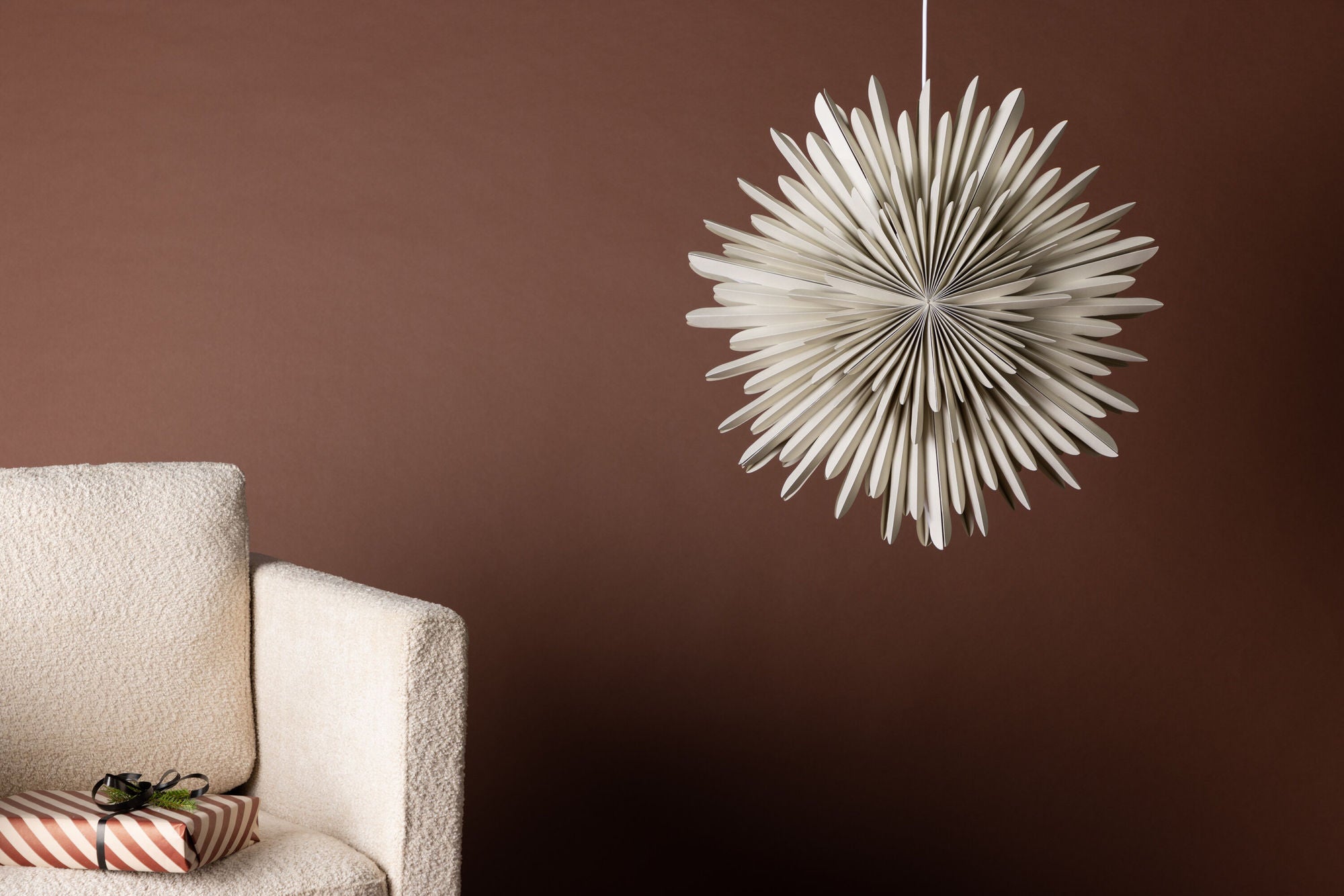 Venture Home Sälen 60cm Pendant lampe - Beige / Beige