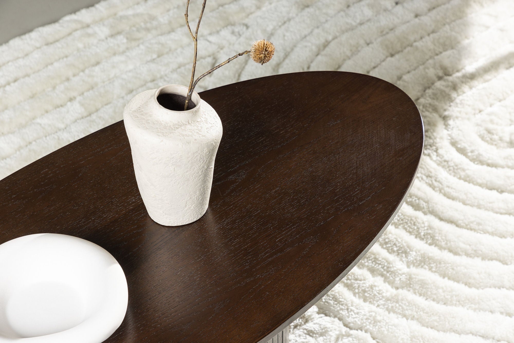 Venture Home Bianca Oval Sofa bord - / Mocca
