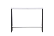Venture Home Dipp Side bord - Black / Clear glass