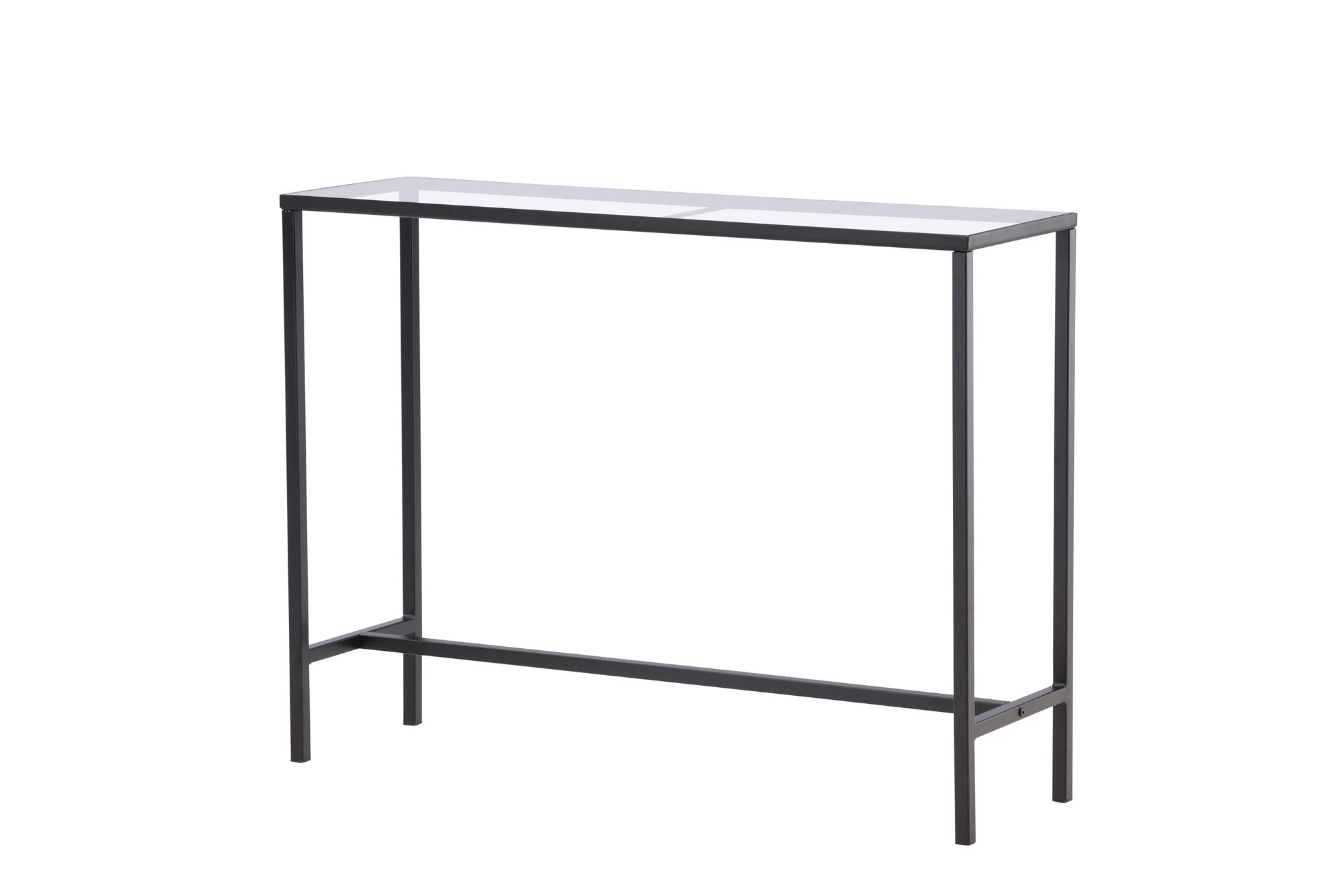 Venture Home Dipp Side bord - Black / Clear glass