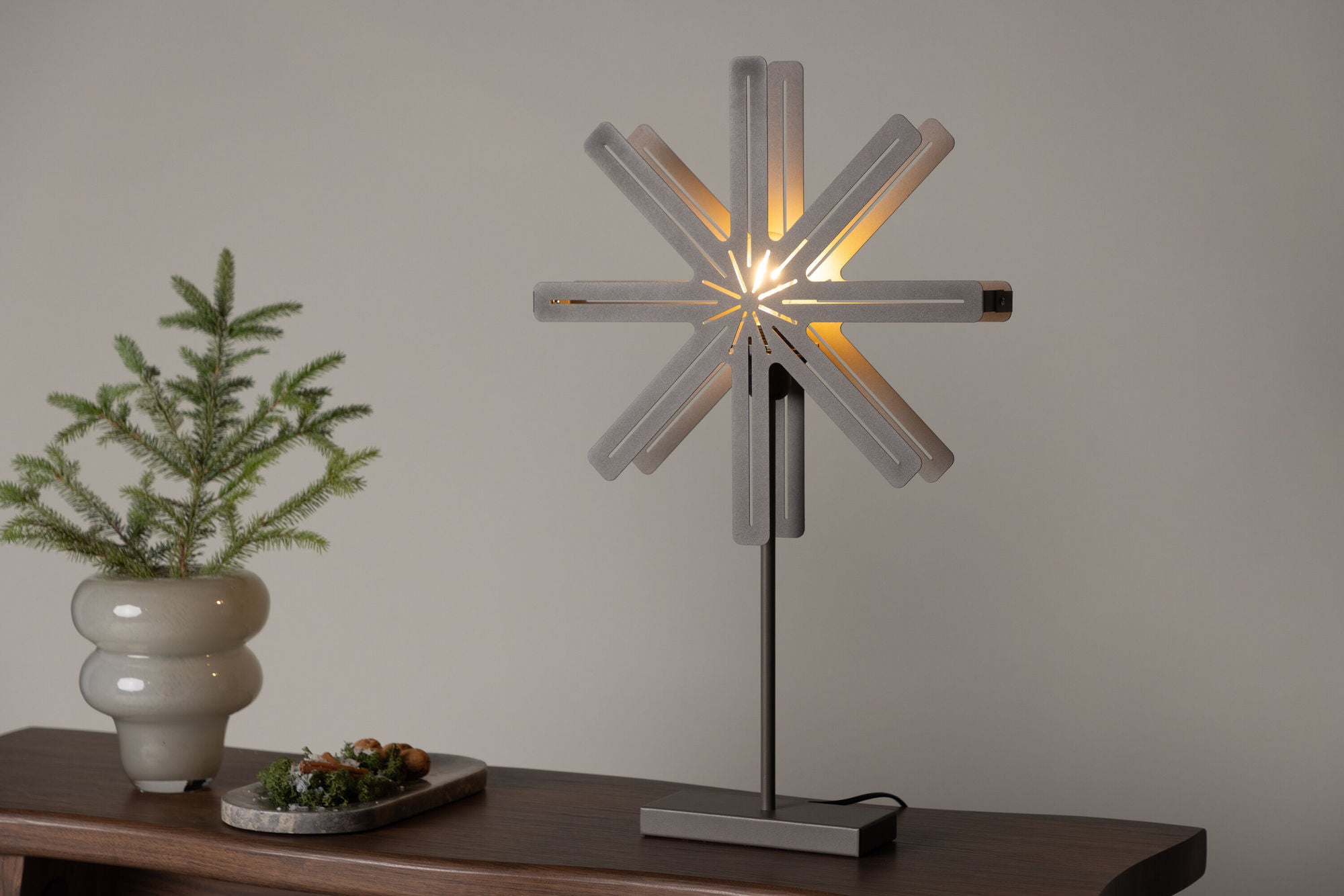 Venture Home Säfsen 40cm bord lampe - Mocca /