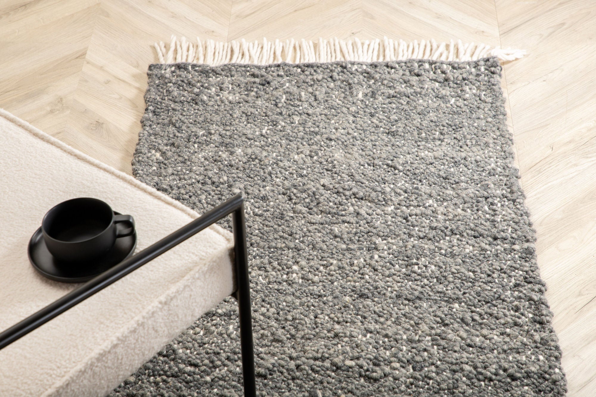 Venture Home Betina Wool Carpet - 80*250- Grey