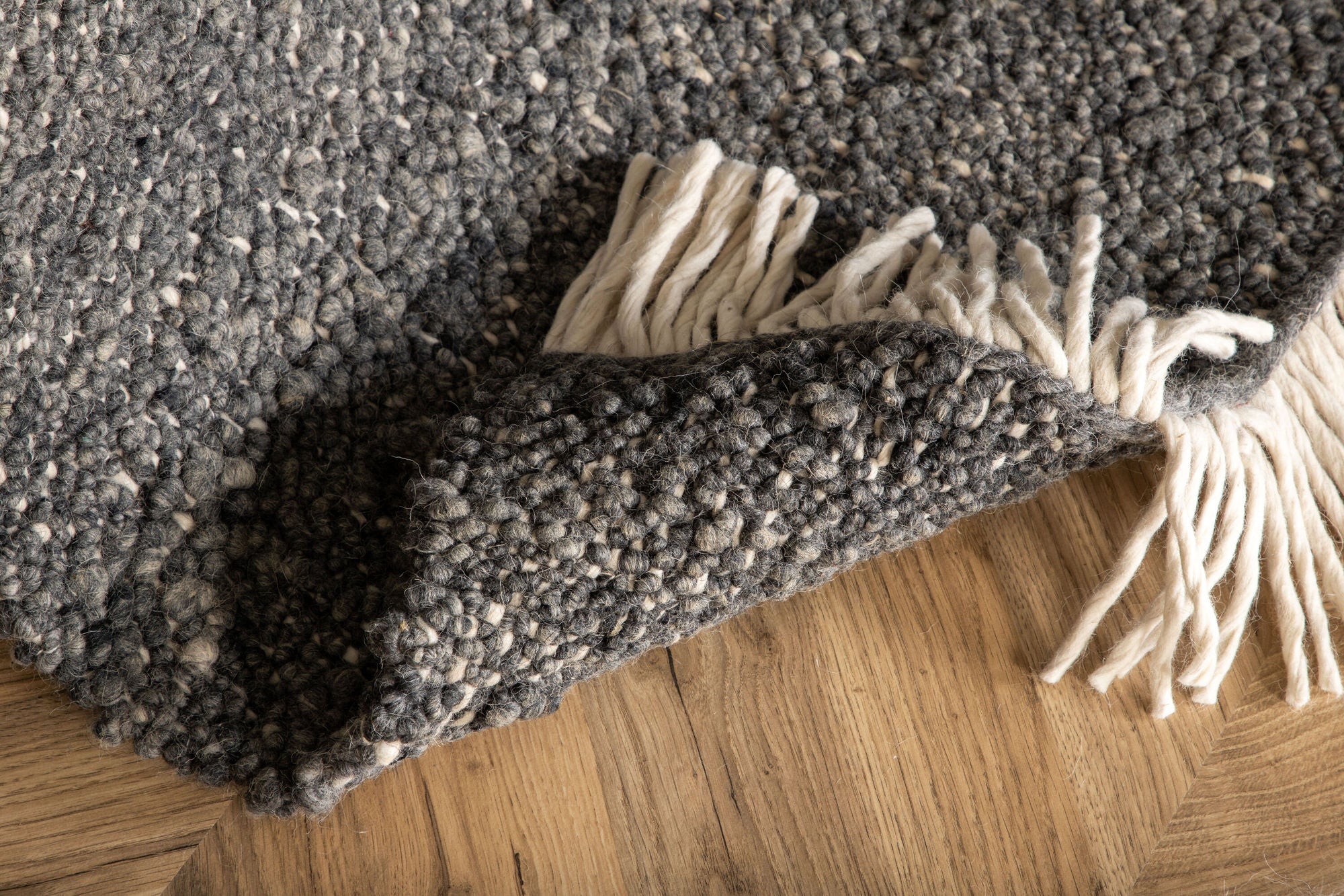 Venture Home Betina Wool Carpet - 80*250- Grey
