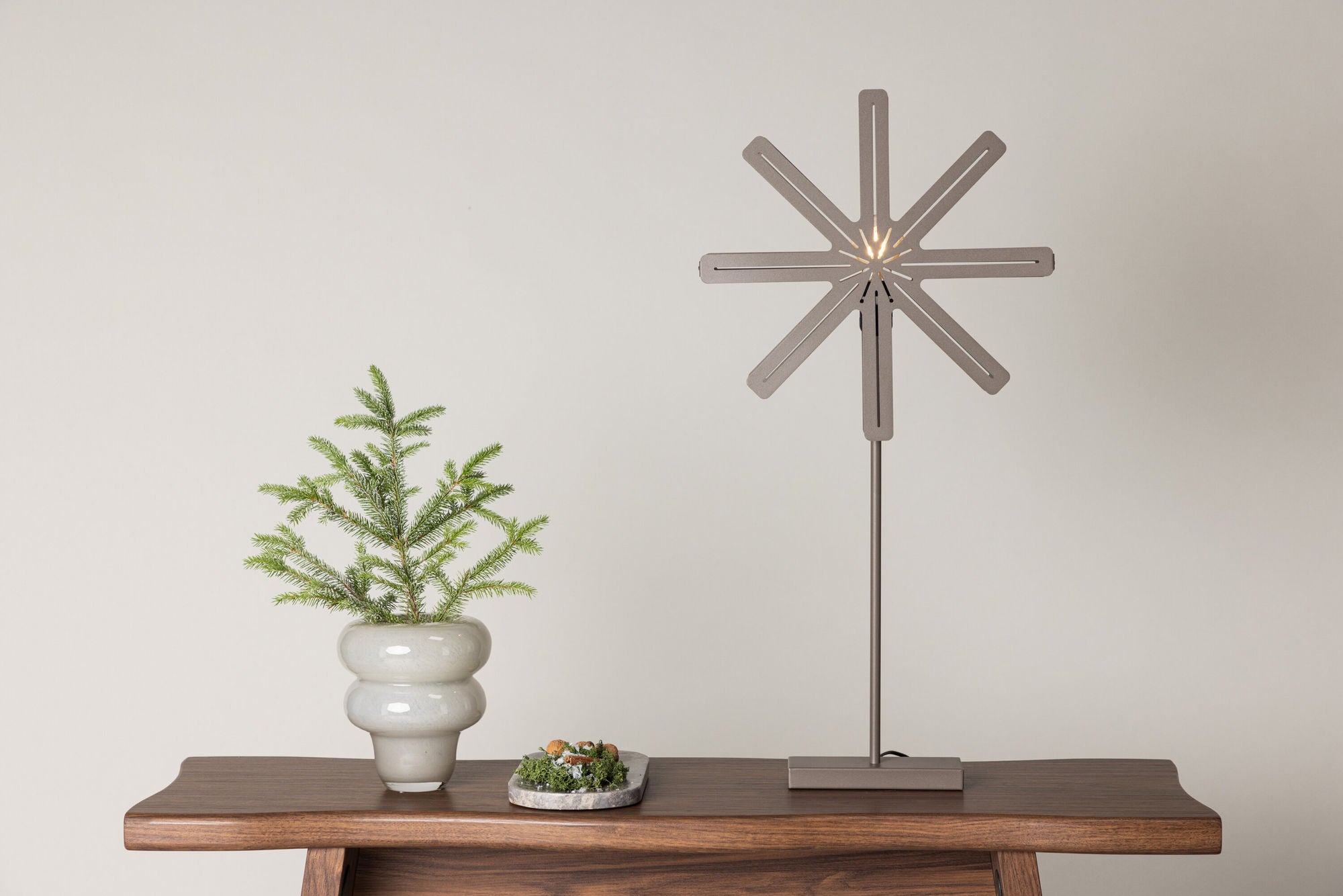 Venture Home Säfsen 40cm Floor lampe - Mocca /