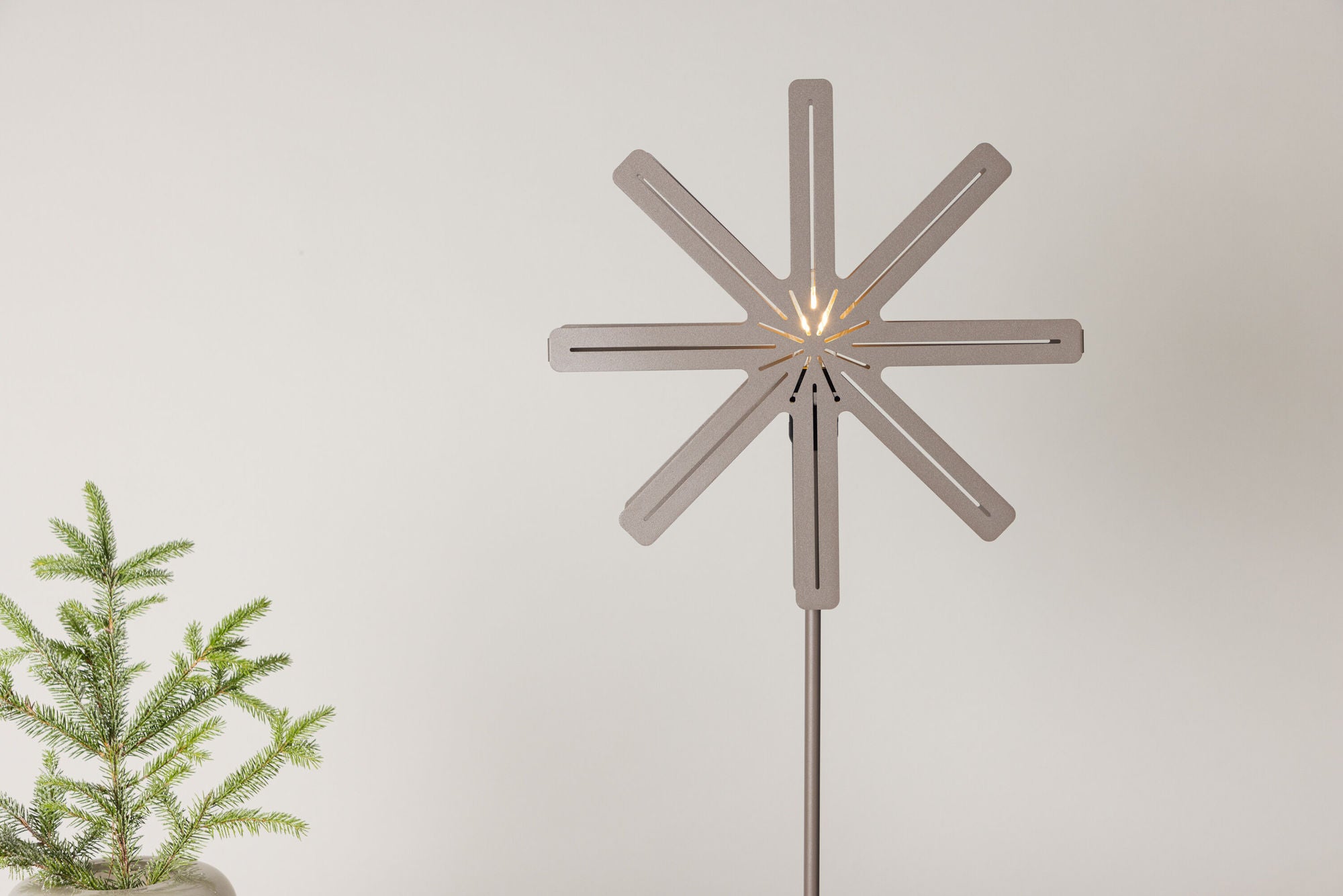 Venture Home Säfsen 40cm Floor lampe - Mocca /
