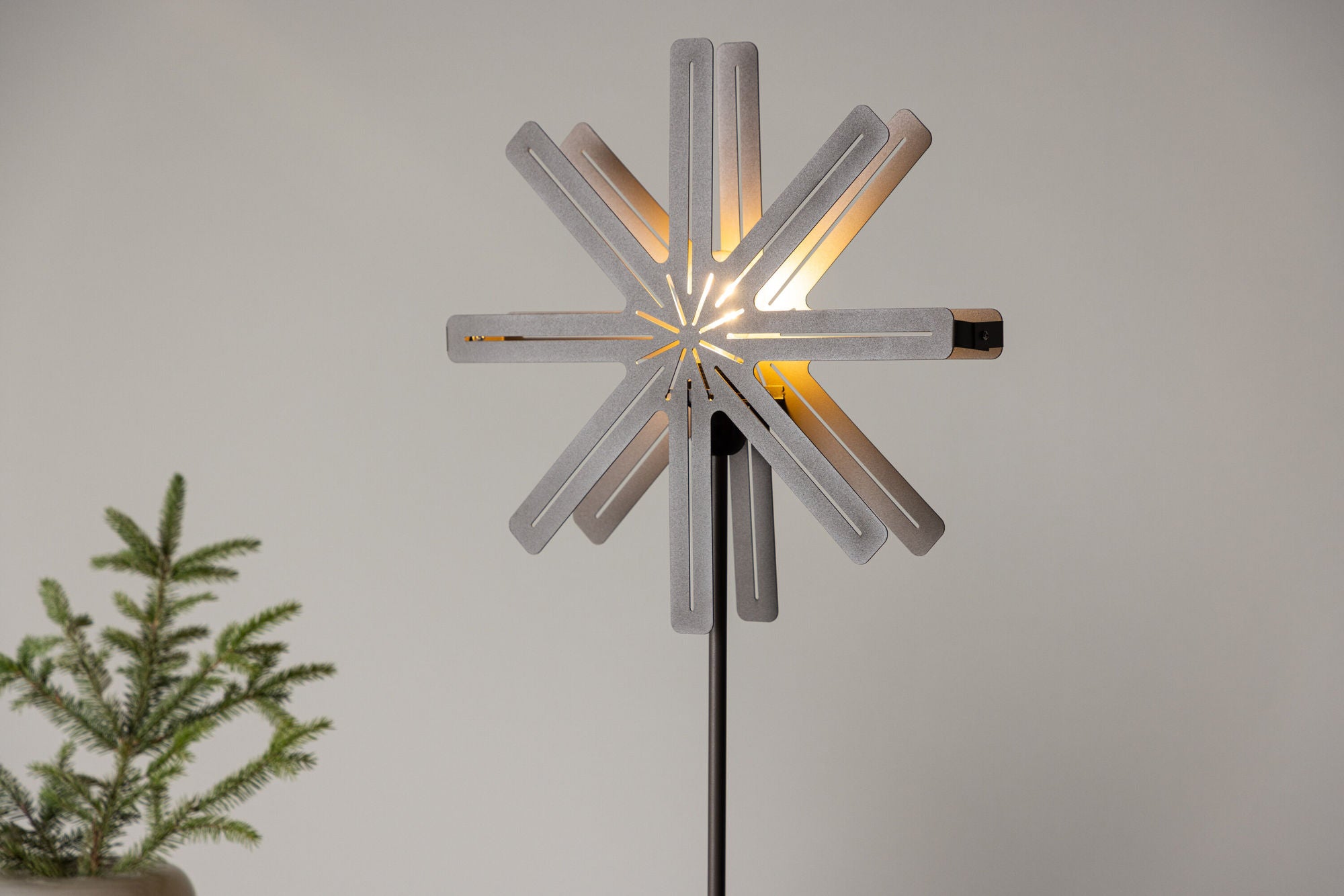 Venture Home Säfsen 40cm Floor lampe - Mocca /