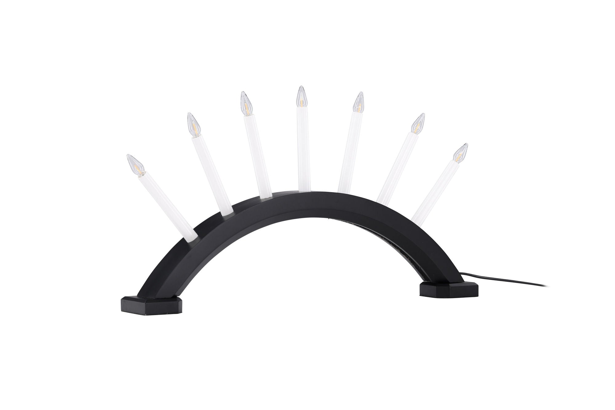 Venture Home Kebnekaise 55cm bord lampe - Black / White