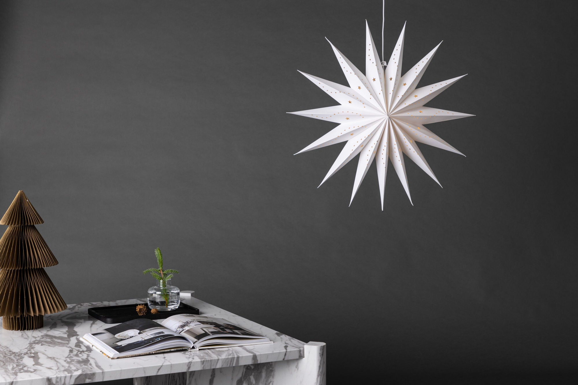 Venture Home Lindvallen 60cm Pendant lampe - White / White