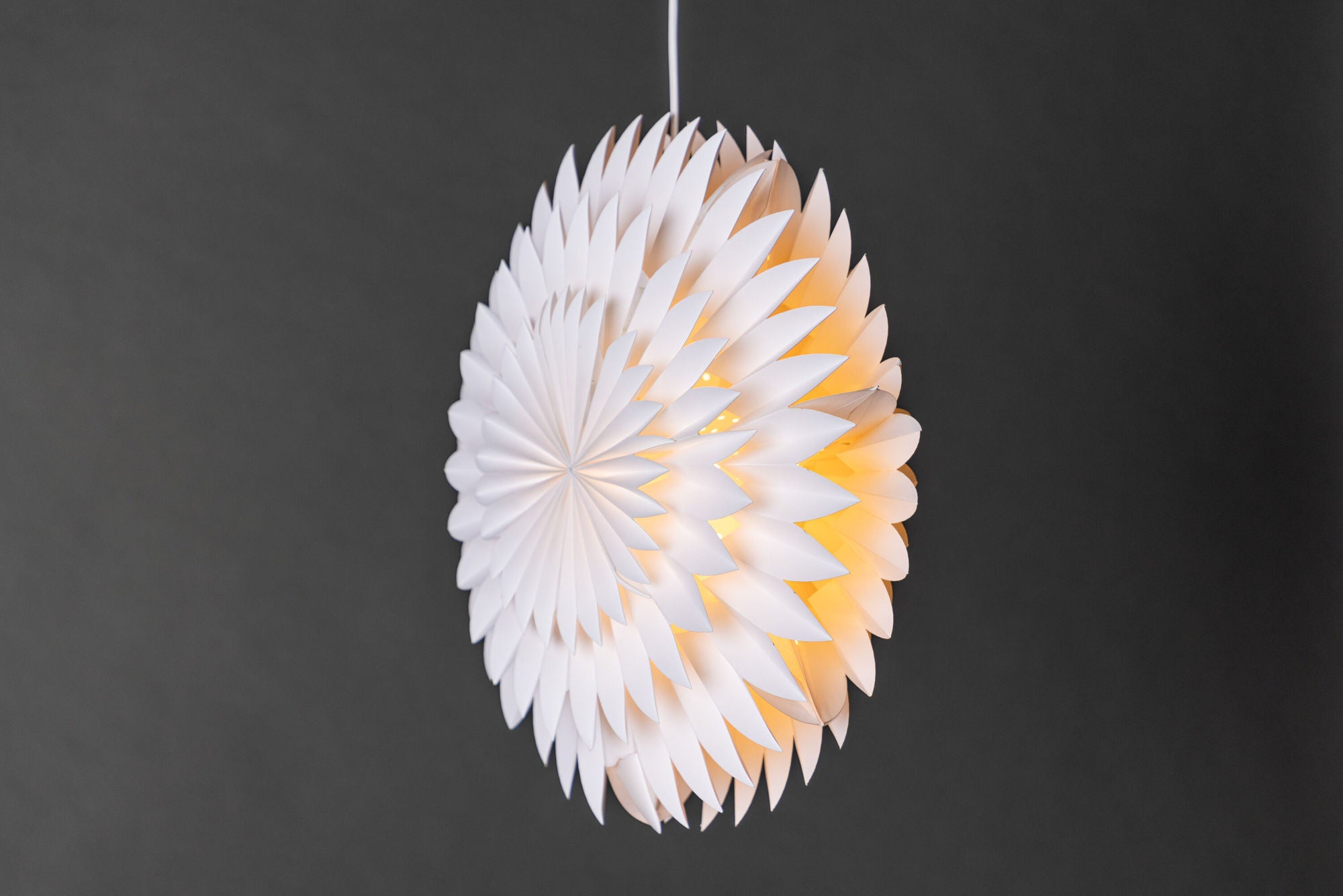 Venture Home Storlien 46cm Pendant lampe - White / White