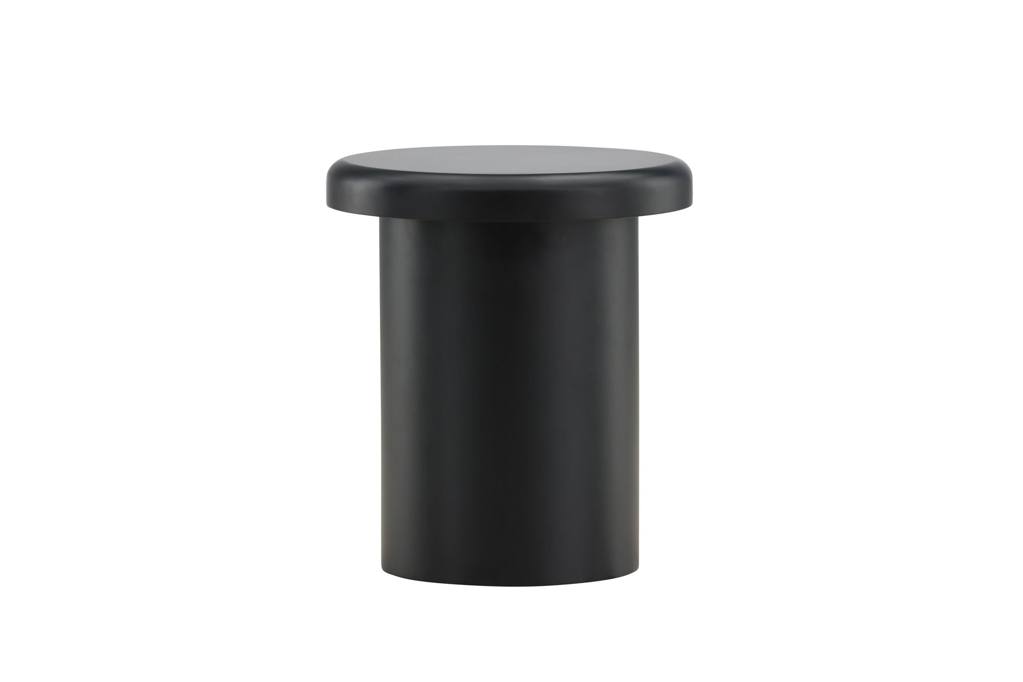 Venture Home Namsos Side bord φ40 - Black / Black MDF PU lacquer painting