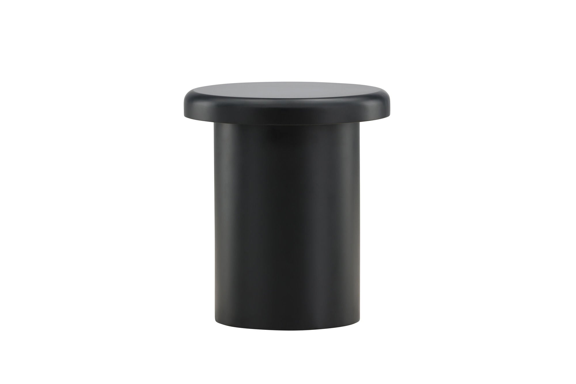 Venture Home Namsos Side bord φ40 - Black / Black MDF PU lacquer painting