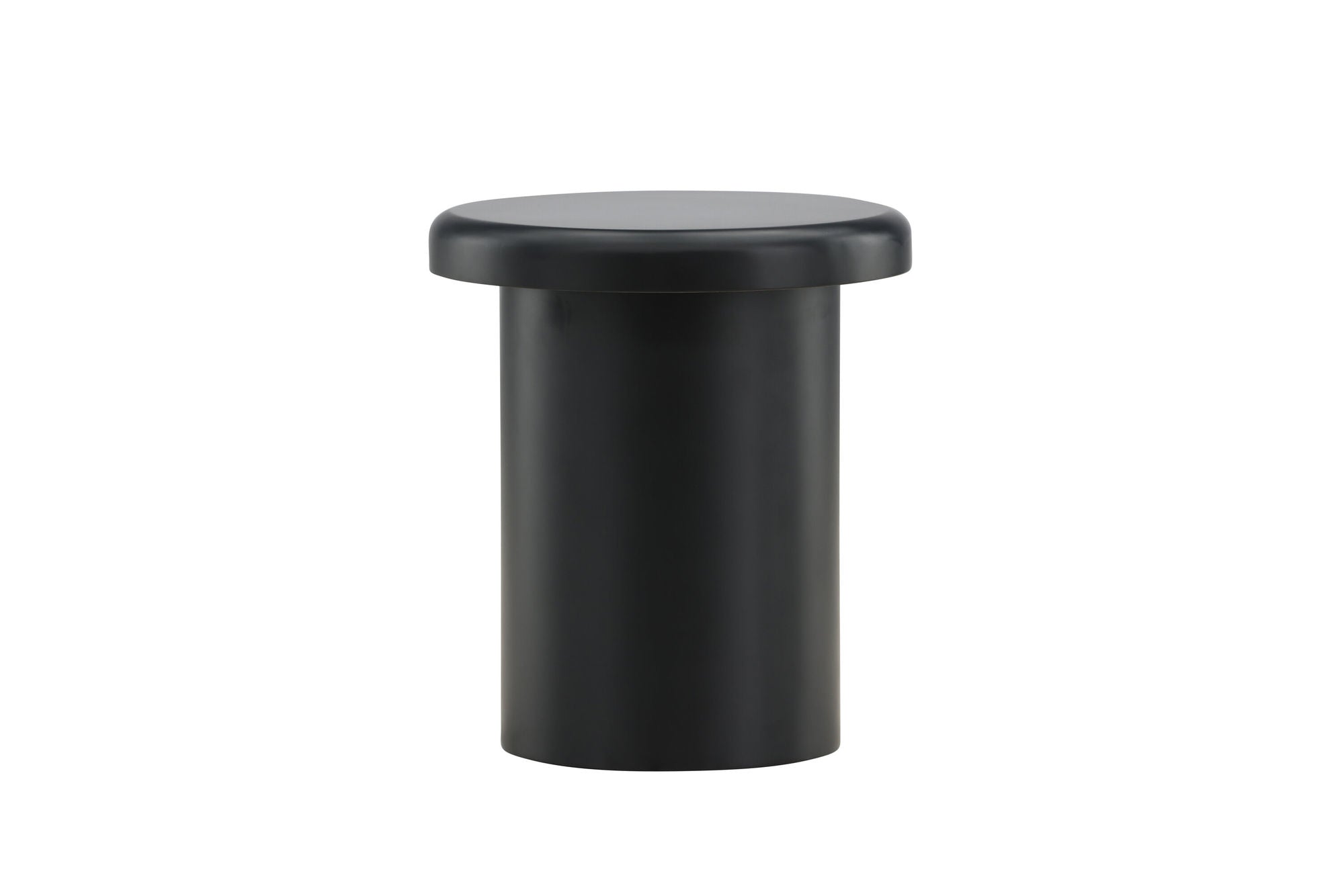 Venture Home Namsos Side bord φ40 - Black / Black MDF PU lacquer painting