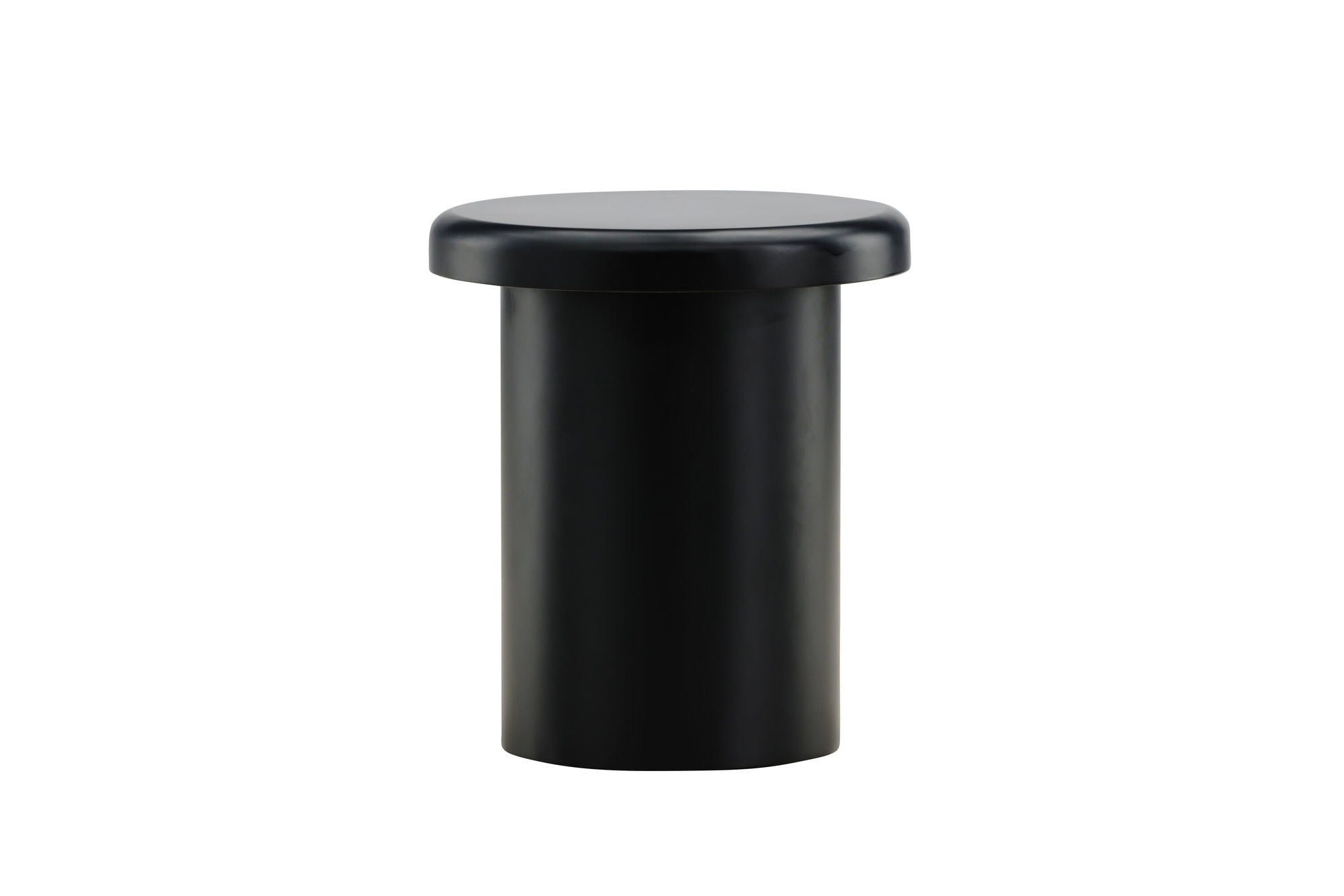 Venture Home Namsos Side bord φ40 - Black / Black MDF PU lacquer painting