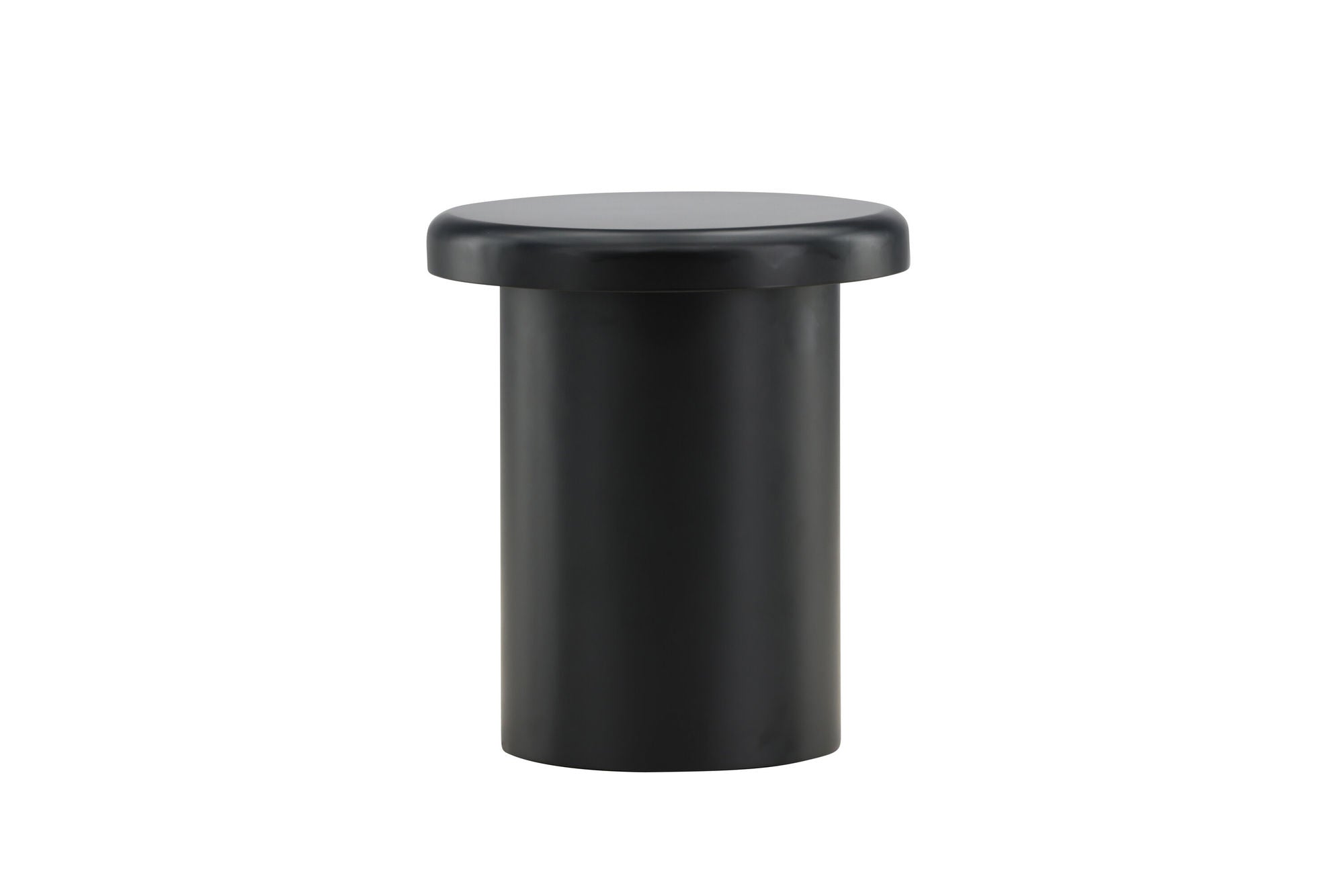 Venture Home Namsos Side bord φ40 - Black / Black MDF PU lacquer painting