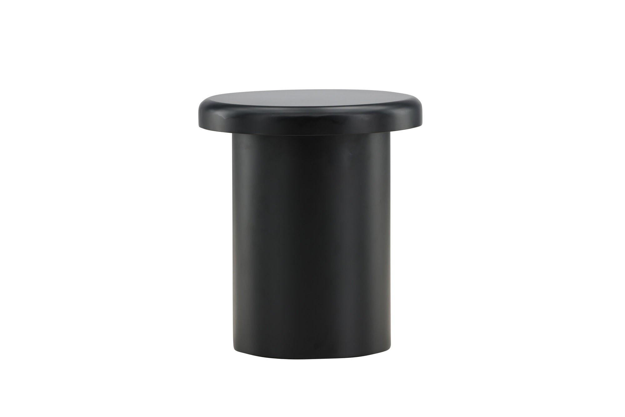 Venture Home Namsos Side bord φ40 - Black / Black MDF PU lacquer painting