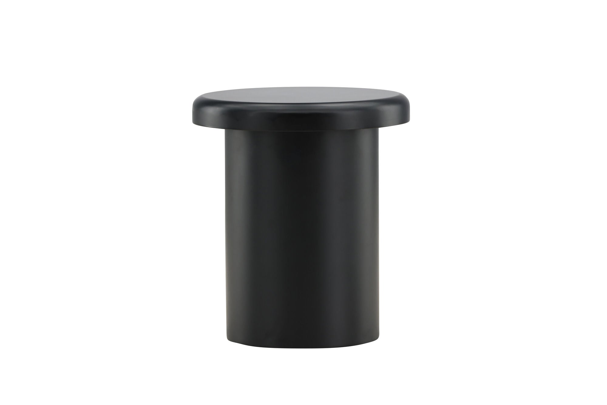 Venture Home Namsos Side bord φ40 - Black / Black MDF PU lacquer painting